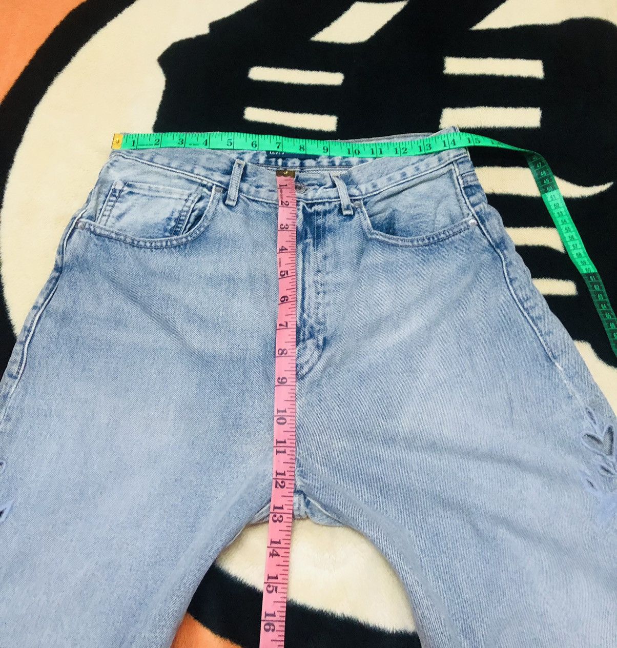 Levi's Made & Crafted Rare Levi’s made & crafted embroidery jeans Size 30" / US 8 / IT 44 - 9 Thumbnail