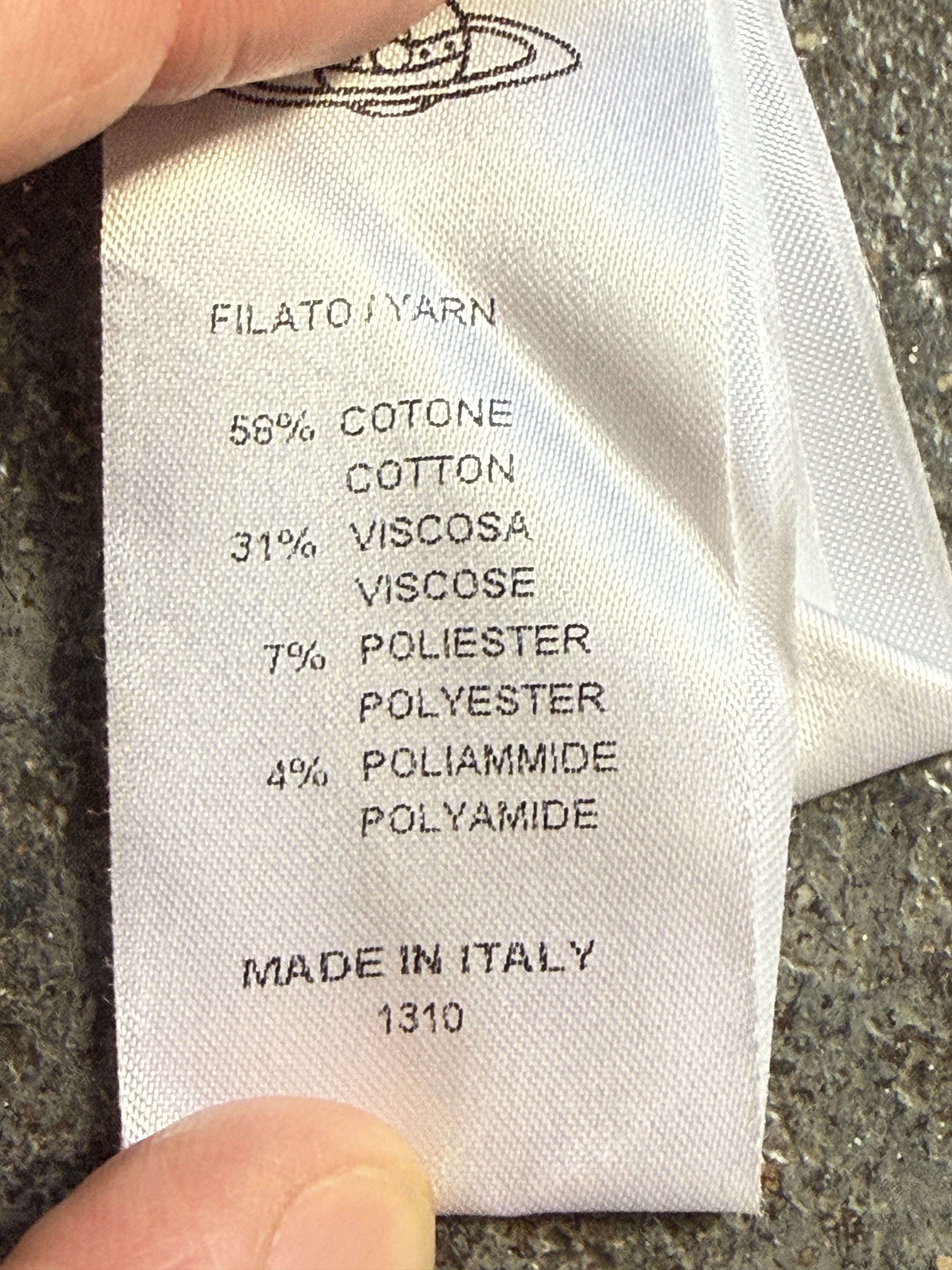 1/1 Sample Anglomani 2-way Cardigan w/ Silver Loose Thread