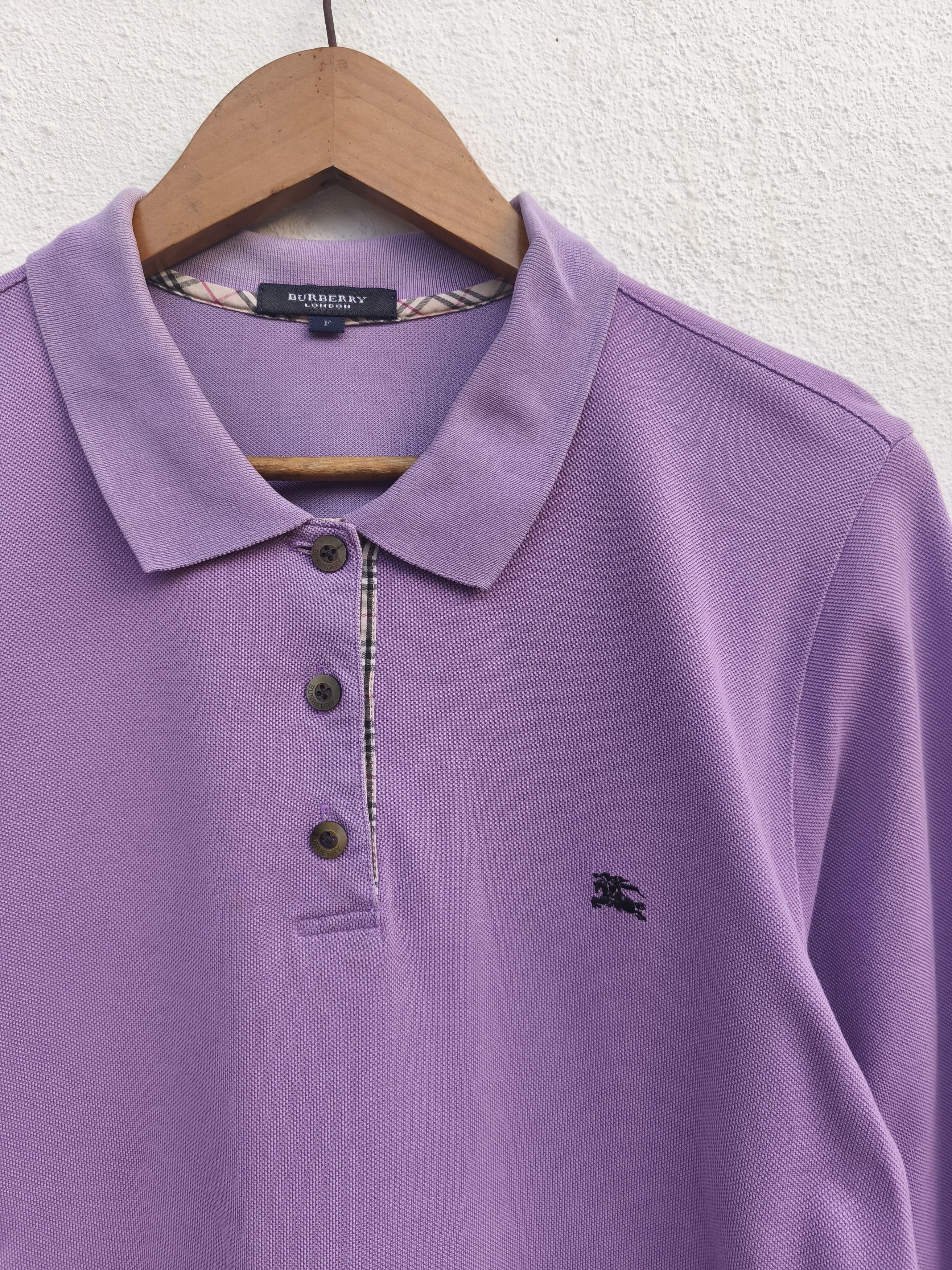 Burberry Vintage Burberry polo long sleeve Size US M / EU 48-50 / 2 - 1 Thumbnail