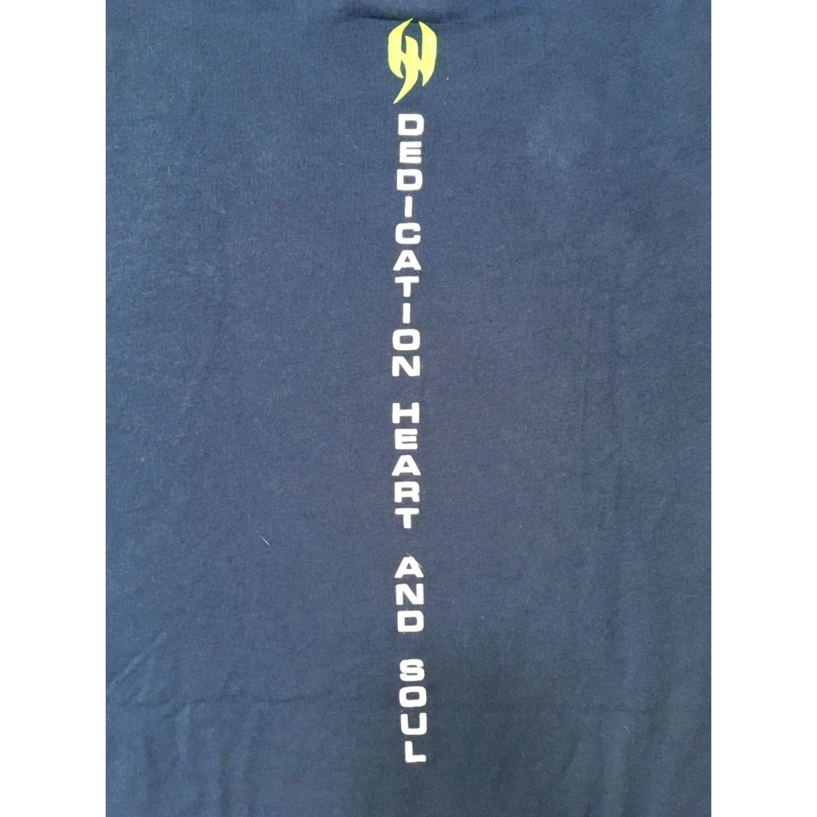 Vintage VINTAGE hard ninety T-Shirt Shirt Blue 80s 90s Band Music USA Mens M Short Sleeve Crew Neck Logo Shirt Size US M / EU 48-50 / 2 - 8 Thumbnail
