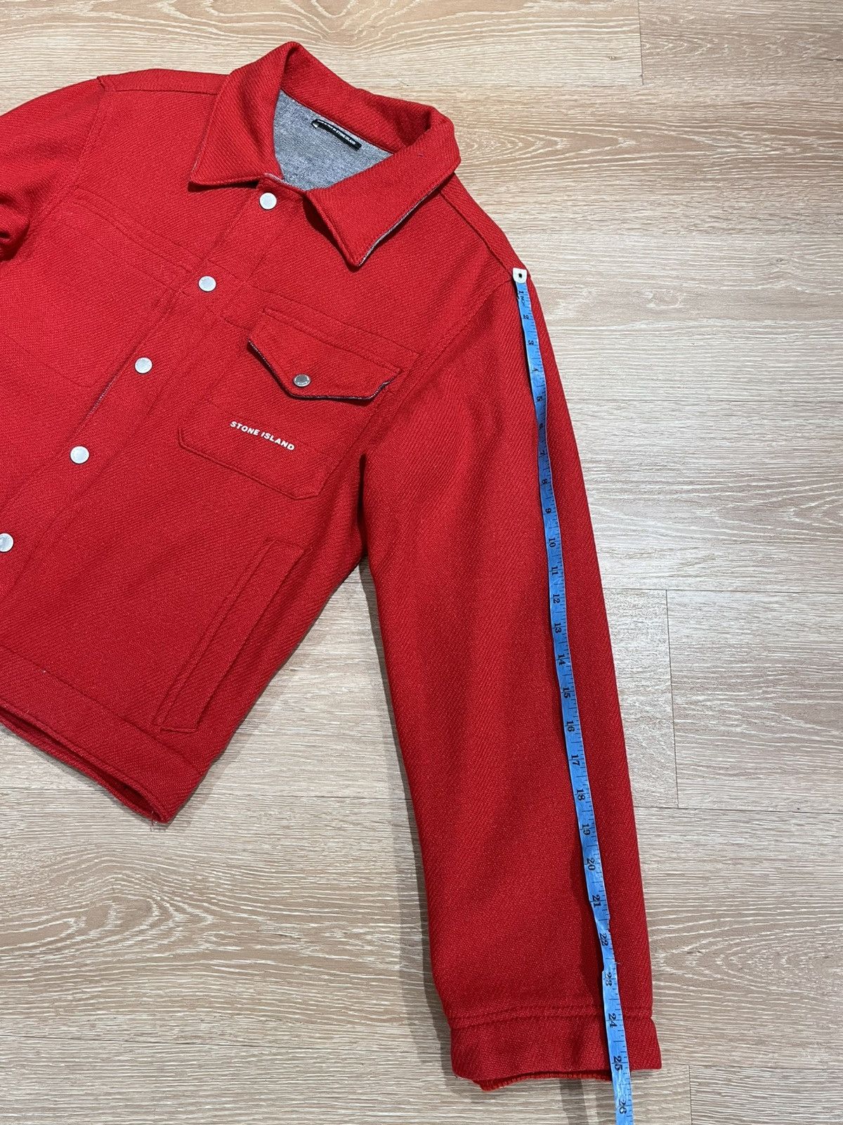 Stone Island Vintage stone island denim reversible jacket rare Size S / US 4 / IT 40 - 19 Thumbnail