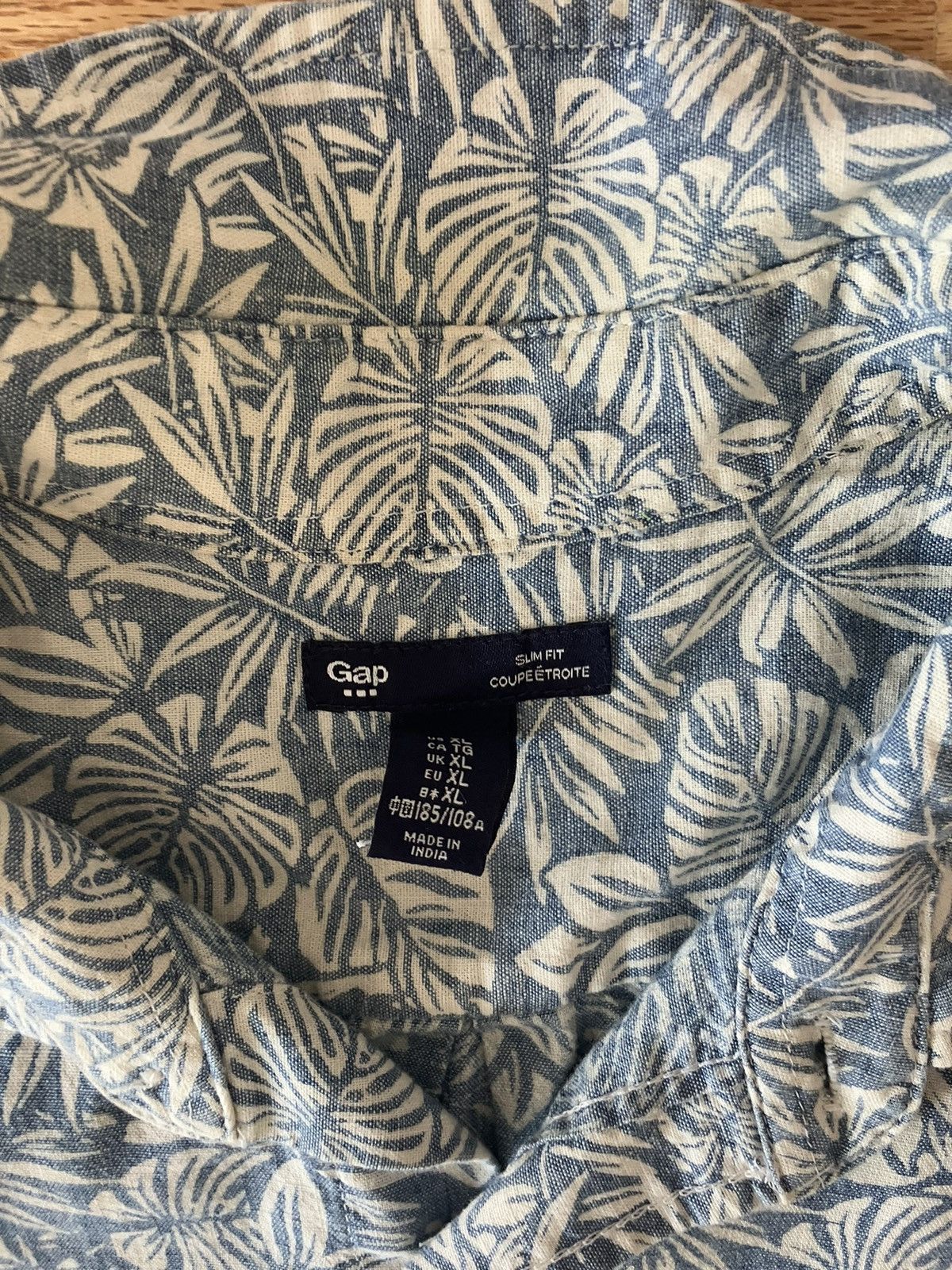 Gap × Vintage Gap Tropical Print Button Up Shirt - XL🌿 Size US XL / EU 56 / 4 - 2 Thumbnail