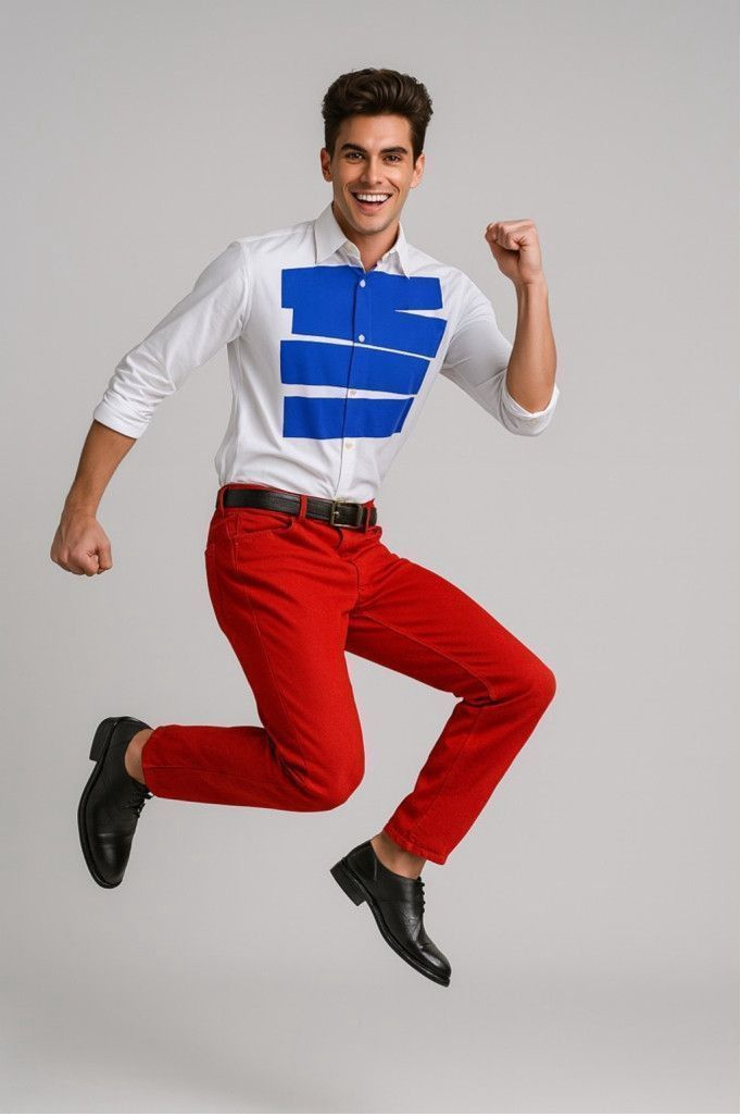 Armani Exchange Men's Armani Exchange Red Jeans Size 29R Size US 29 - 1 Thumbnail