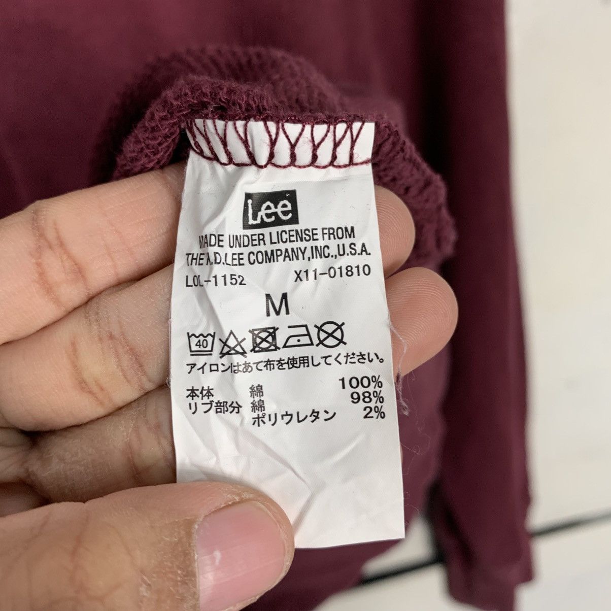 Lee Harvard University Maroon Sweatshirt Size US M / EU 48-50 / 2 - 14 Thumbnail