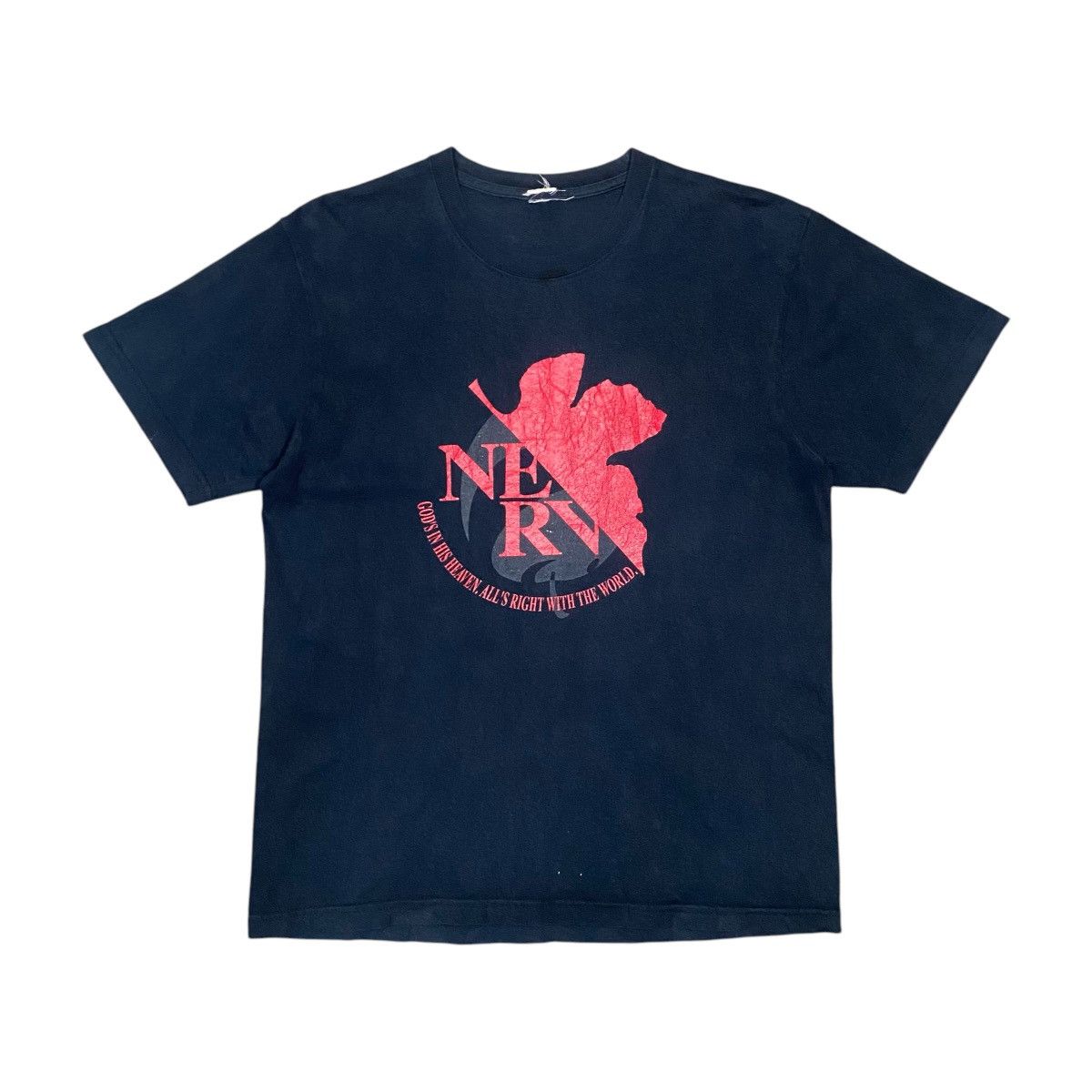 Anime × Vintage VINTAGE NEON GENESIS EVANGELION NERV ANIME T SHIRT Size US L / EU 52-54 / 3 - 1 Thumbnail