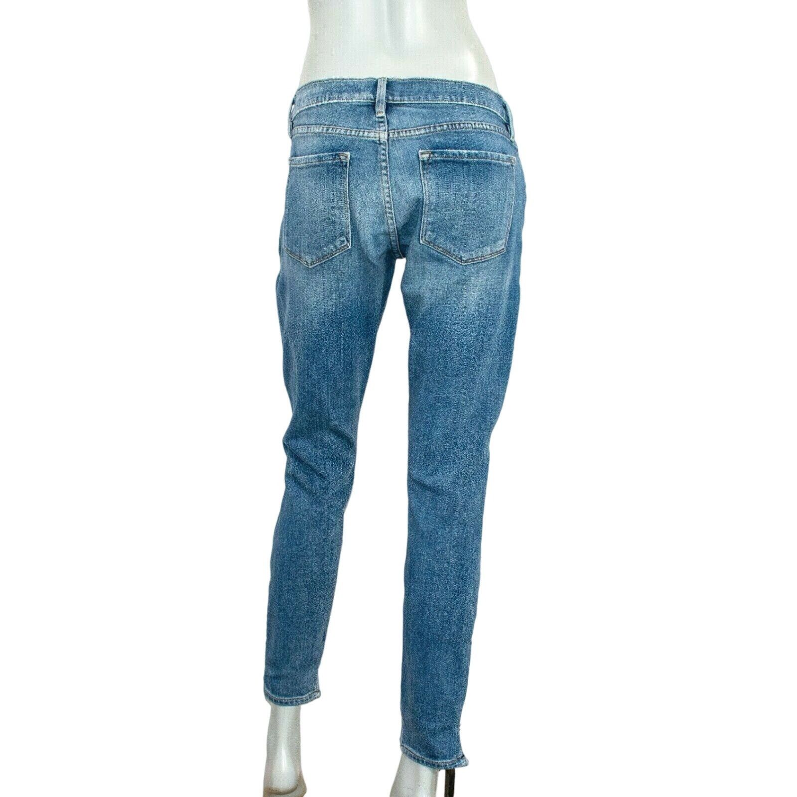 Frame FRAME Denim Women's Le Garcon Jeans Raw ankle Zip Melbourne Size 26" / US 2 / IT 38 - 2 Thumbnail