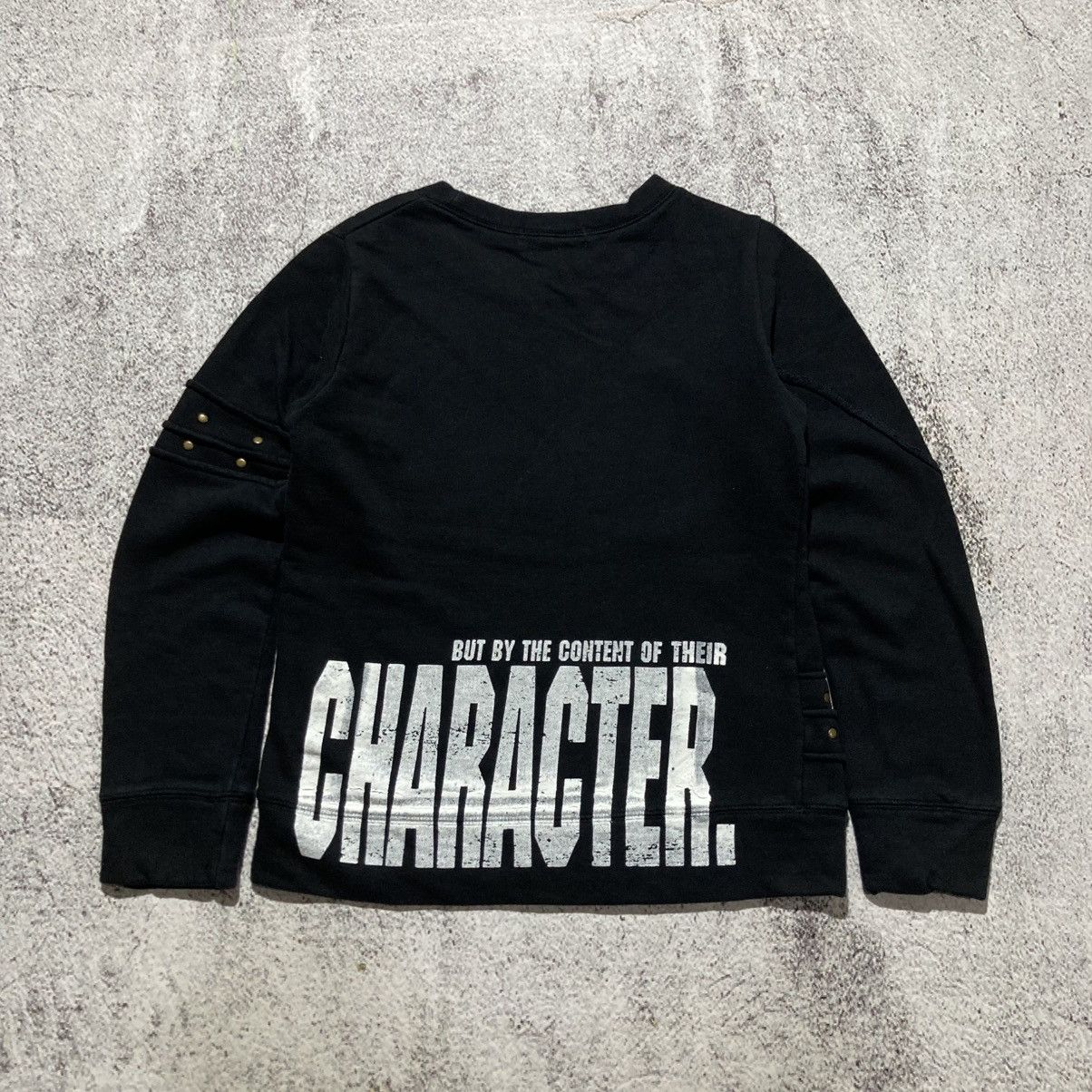 Japanese Brand 2000s Japanese Studed Sex Pot Style Lgb Punk Gothic Crewneck Size US S / EU 44-46 / 1 - 10 Thumbnail