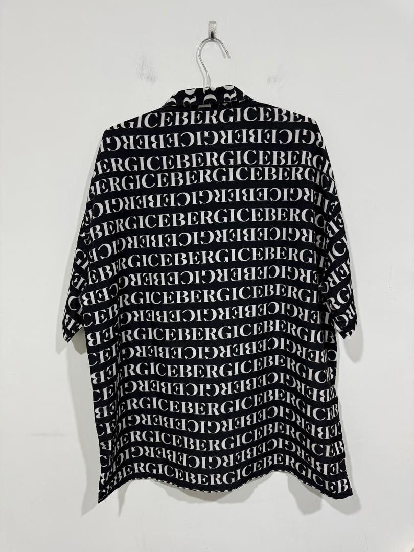 Iceberg Vintage Y2K Iceberg Oversized AOP Shirt Size US XL / EU 56 / 4 - 4 Thumbnail