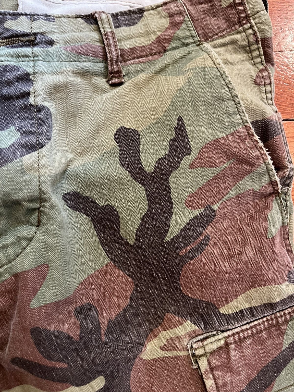 Denim & Supply Ralph Lauren Ralph Lauren Denim & Supply Vintage Camo Cargo Pants Supreme Size US 34 / EU 50 - 5 Thumbnail