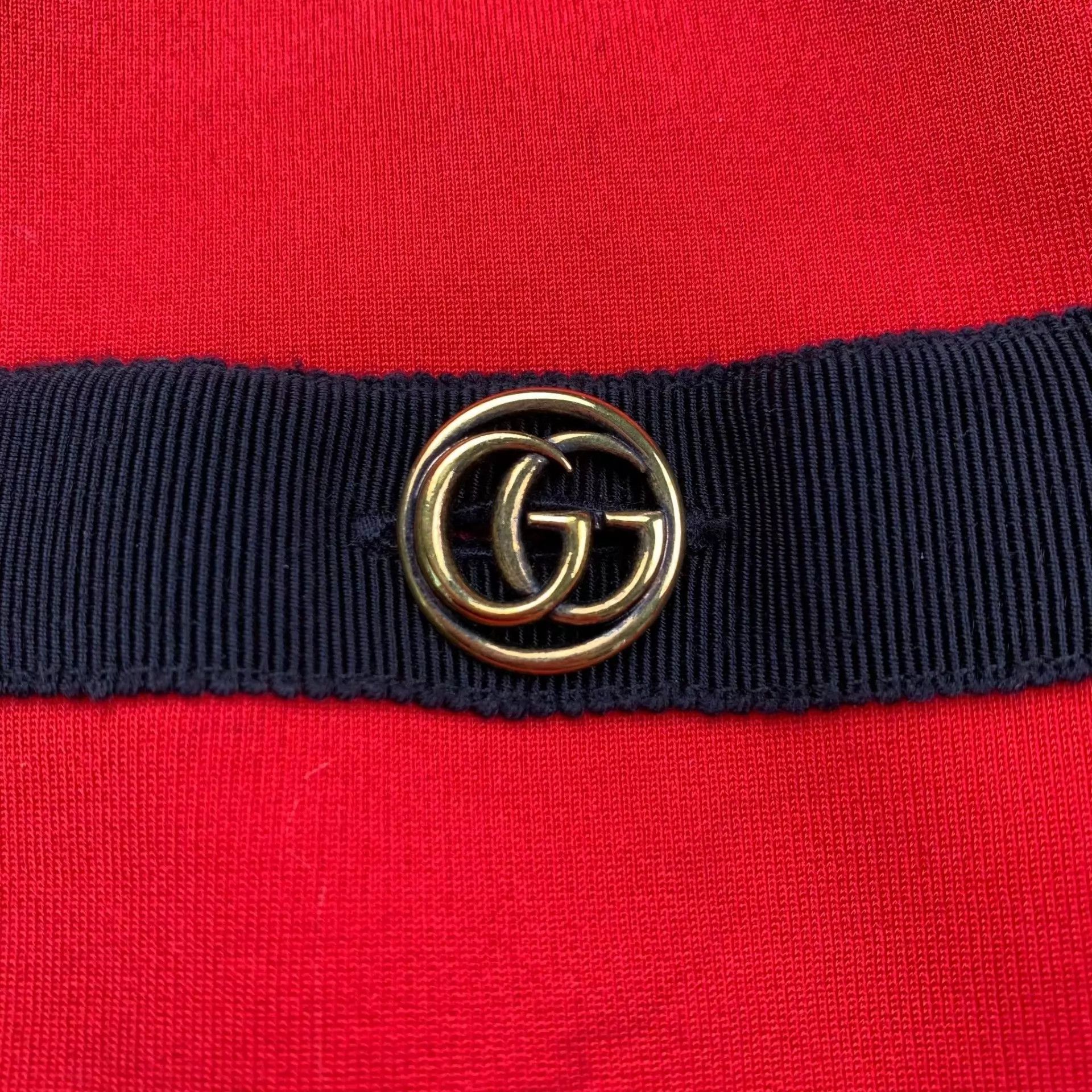 Gucci GUCCI women's Red Short-Sleeve Dress M Size M / US 6-8 / IT 42-44 - 4 Thumbnail