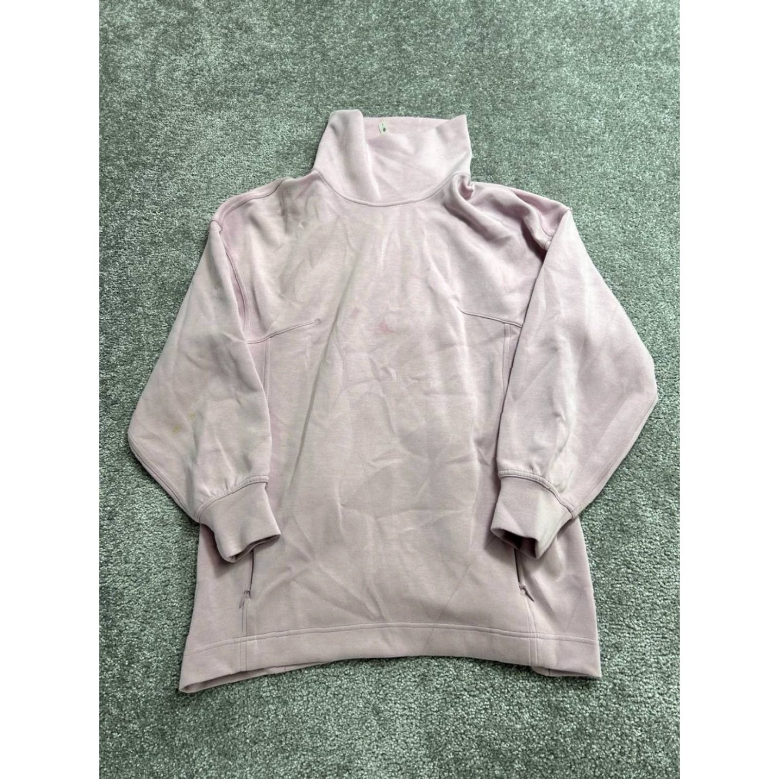 Lululemon Lululemon Tunic 6 Pink Turtle Neck Modal Blend Stretch Quick Drying Loose Womens Size M / US 6-8 / IT 42-44 - 2 Thumbnail