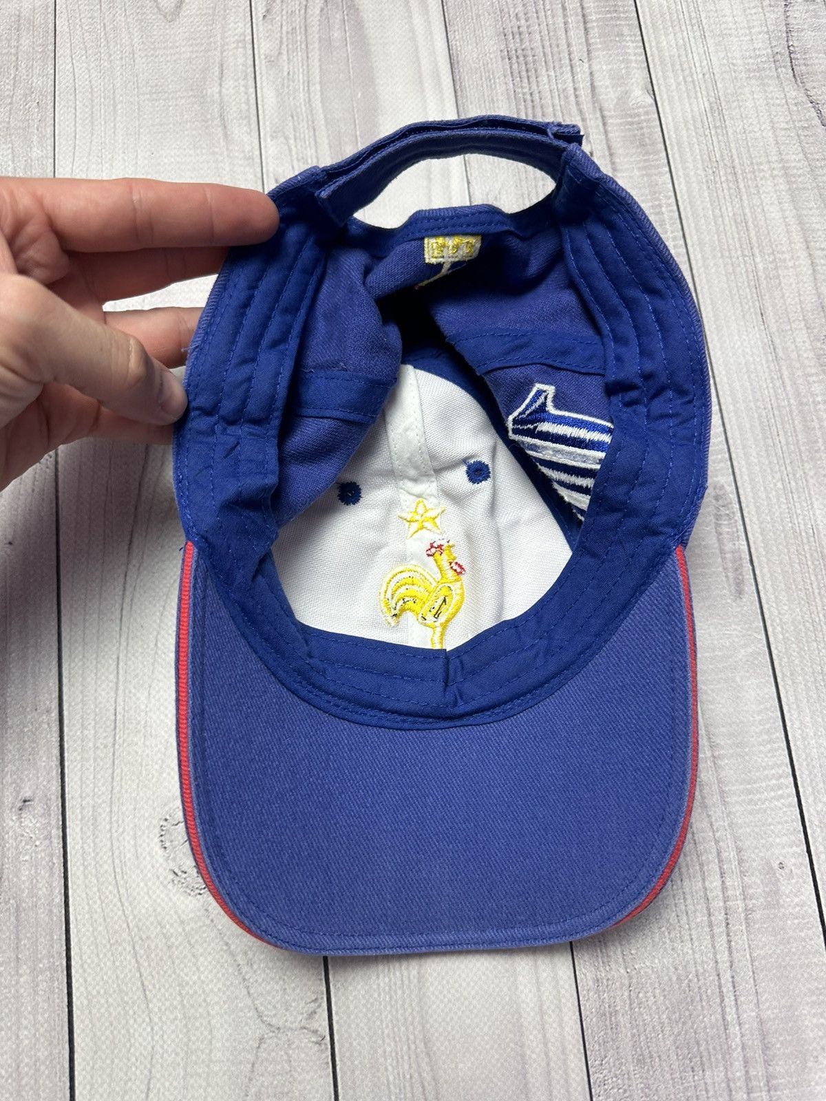 Vintage Vintage France soccer cap logo rare Size ONE SIZE - 5 Thumbnail
