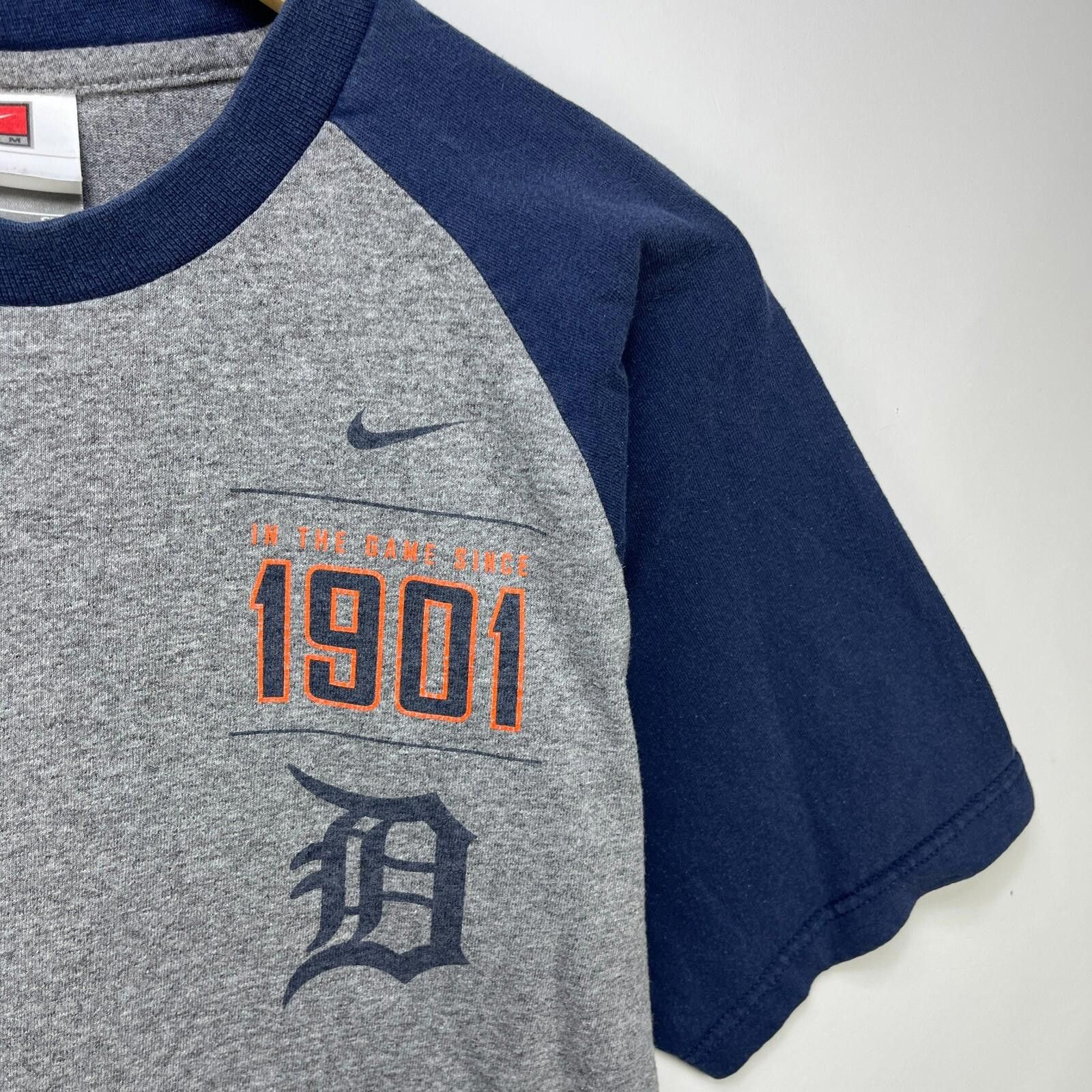 Nike Vintage Y2K Nike Detroit Tigers T Shirt Small Size ONE SIZE - 3 Thumbnail