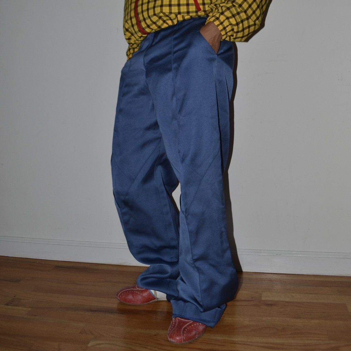 Kiko Kostadinov SS21 Kiko Kostadinov Anthonis Gathered trousers