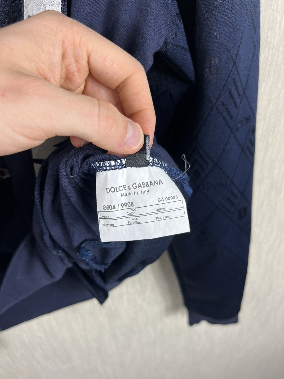 Dolce & Gabbana Vintage Dolce & Gabbana y2k track zip sweatshirt Japan sport Size US M / EU 48-50 / 2 - 19 Thumbnail