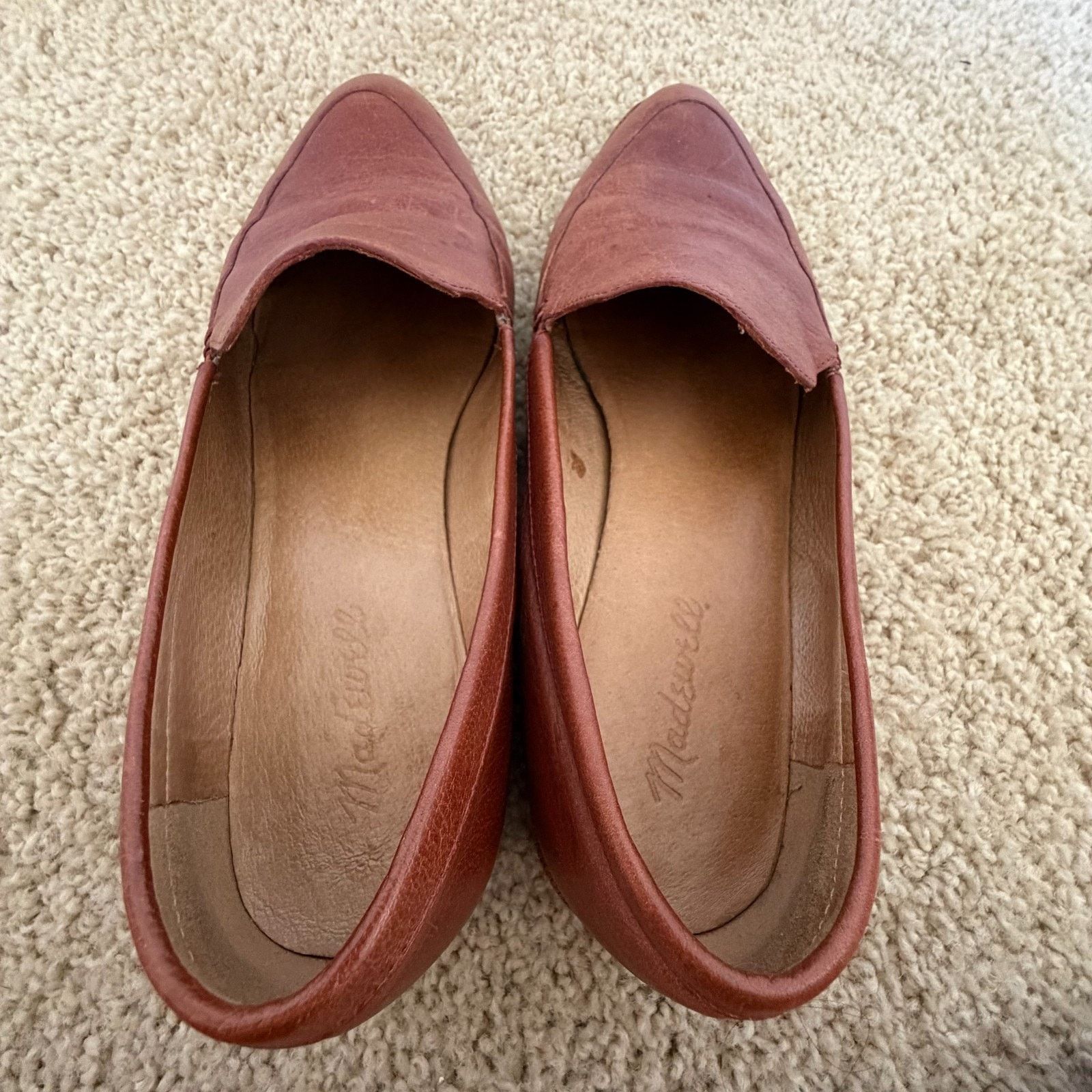 Madewell Madewell Frances Loafer English Saddle Leather Brown Sz 9 Size US 9 / IT 39 - 7 Thumbnail