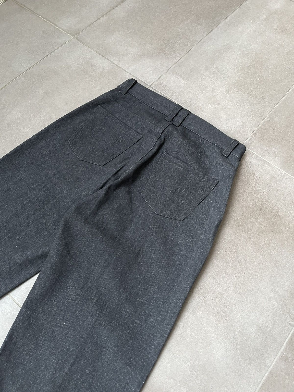!DS! SS23 Nikolaj Storm Chaco Washed Black Pants