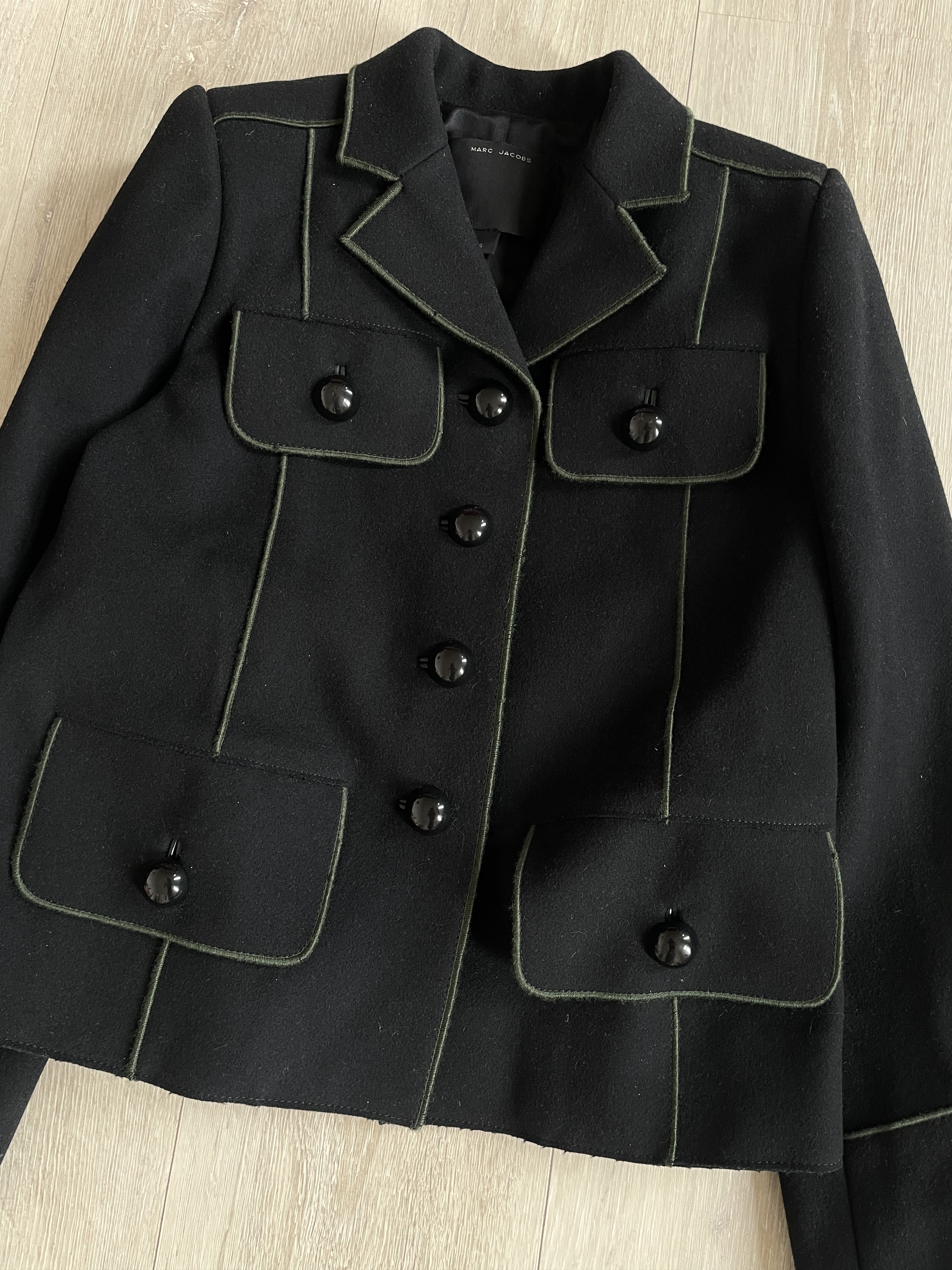 Marc Jacobs Marc Jacobs AW11 runway military blazer Size S / US 4 / IT 40 - 3 Thumbnail