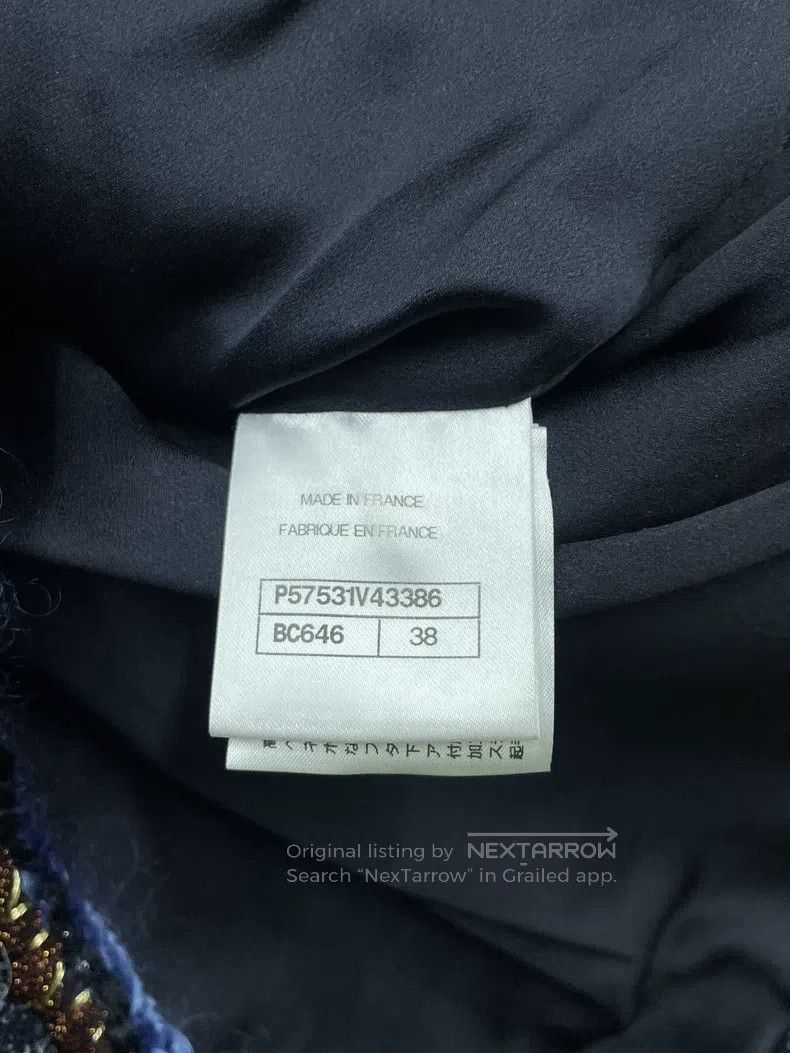 Chanel Chanel Ground Control Centre Series Silhouette Lapel Jacke Size XS / US 0-2 / IT 36-38 - 6 Thumbnail