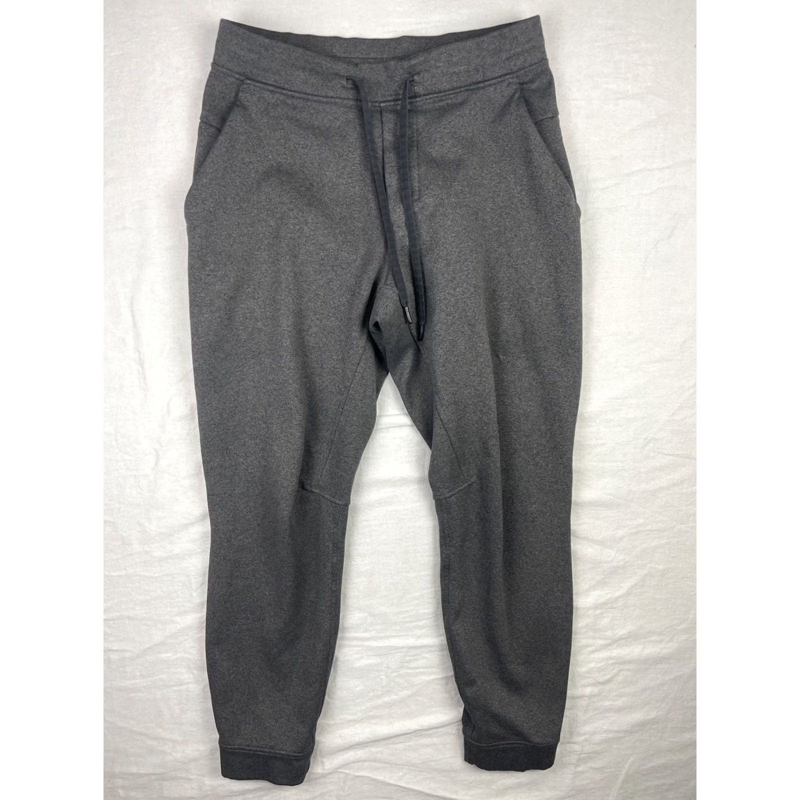 Lululemon Lululemon Cross Cut Jogger Mens Medium Dark Gray Tapered Leg Drawstring Active Size US 31 - 2 Thumbnail