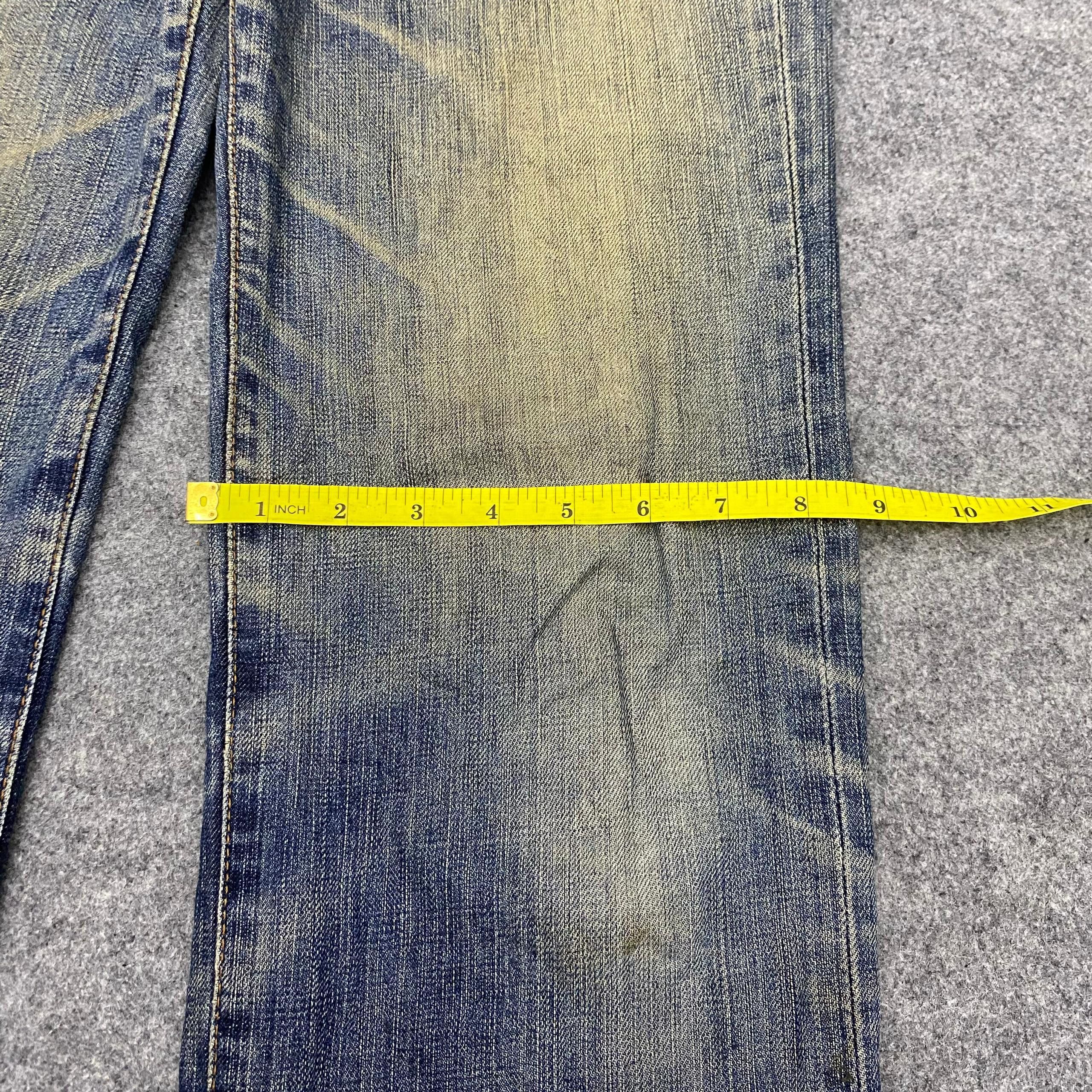 If Six Was Nine 💥Best Offer💥Vintage Edwin 503 Regular Distressed Denim Size US 29 - 6 Thumbnail