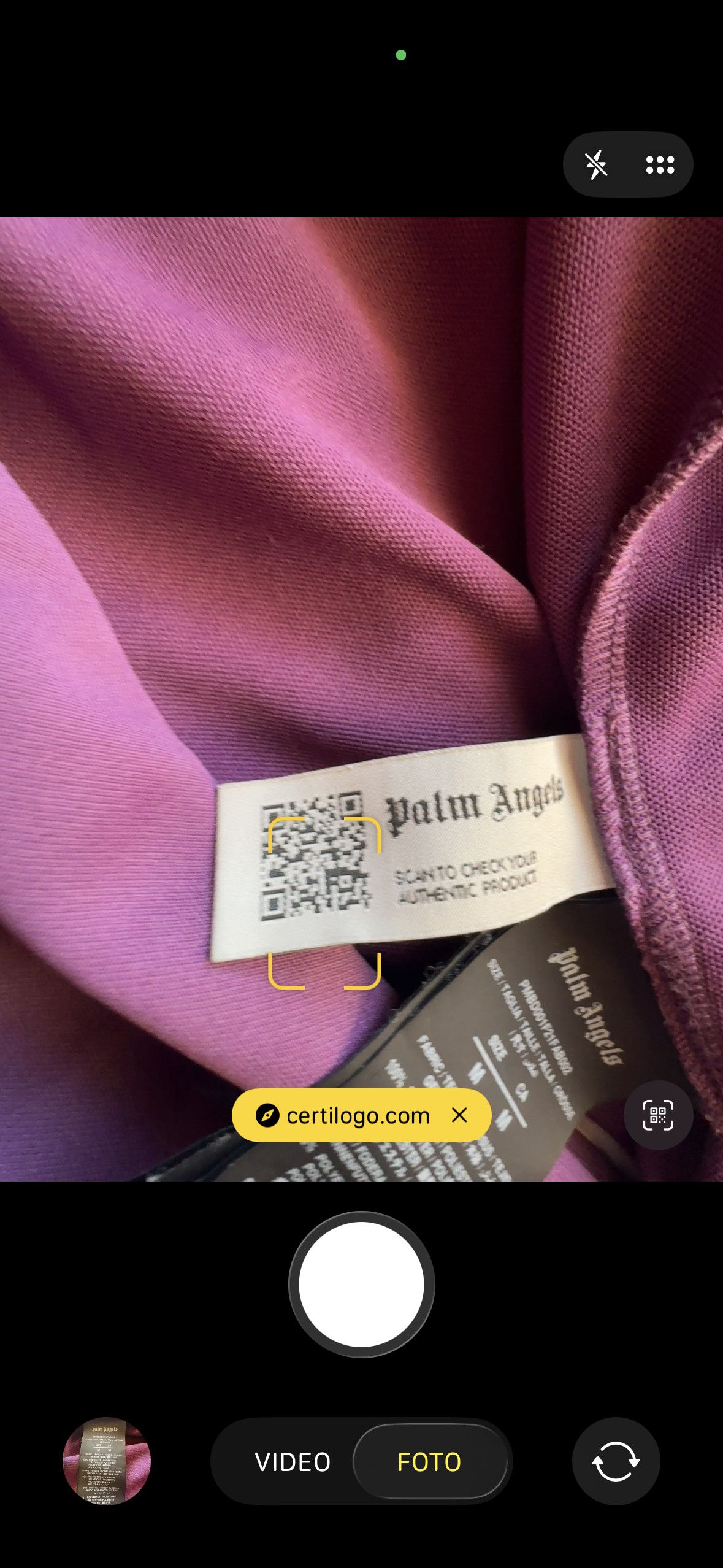 Palm Angels Palm Angels Classic Track logo-print Jacket Size US M / EU 48-50 / 2 - 2 Thumbnail