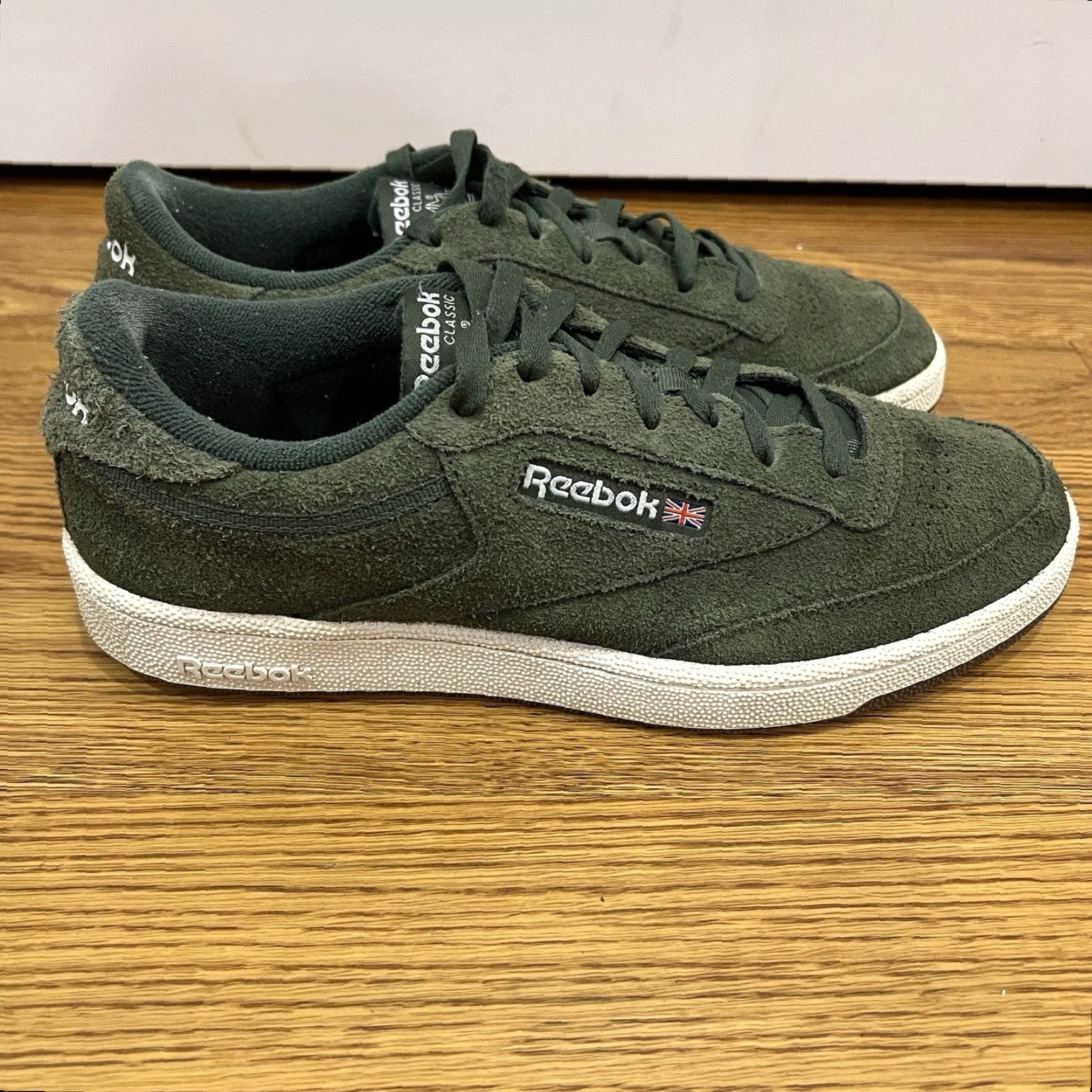 Reebok Reebok Club C 85 Sneakers Men’s Size 10.5 US Green Athletic Low Top Size US 10.5 / EU 43-44 - 3 Thumbnail