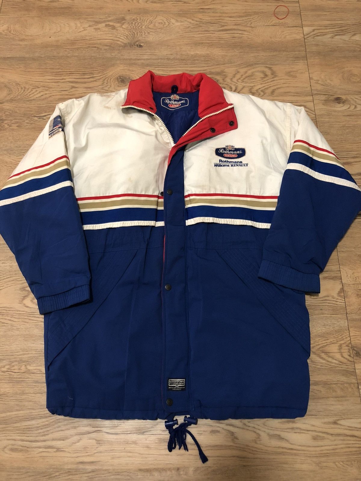 ICON Motorsports Vintage F1 Racing Rothmans team jacket Size US XL / EU 56 / 4 - 7 Thumbnail
