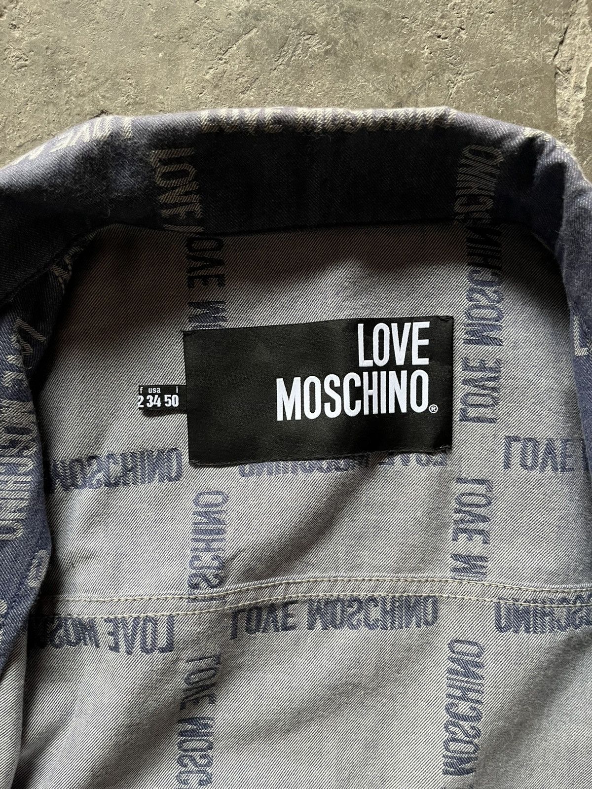 Moschino Love moschino AOP work jacket Size US XL / EU 56 / 4 - 3 Thumbnail