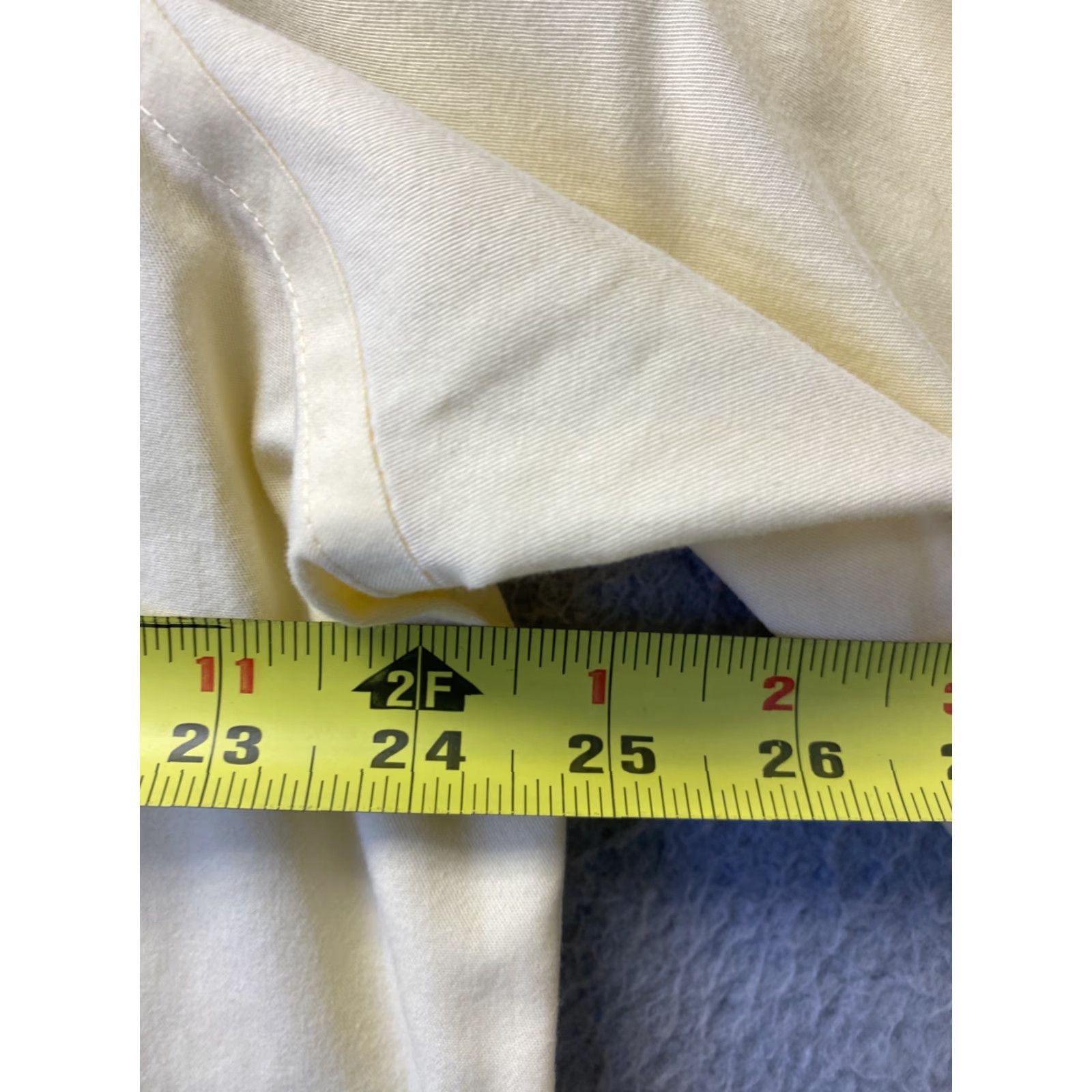 Vintage L.L. Bean Vintage Button-Up Shirt Men's XLT Yellow Solid Long Sleeve Casual Outdoor Size US XL / EU 56 / 4 - 5 Thumbnail