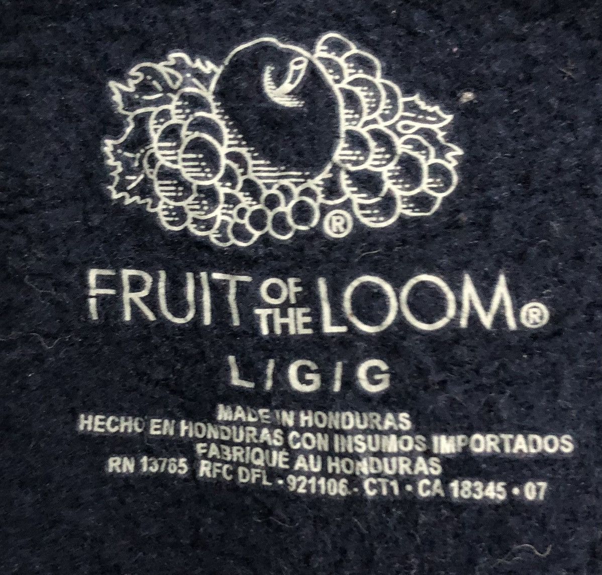 Vintage Vintage Fruit Of The Loom Planet Of The Earth Jacket Hoodie Size US L / EU 52-54 / 3 - 11 Thumbnail