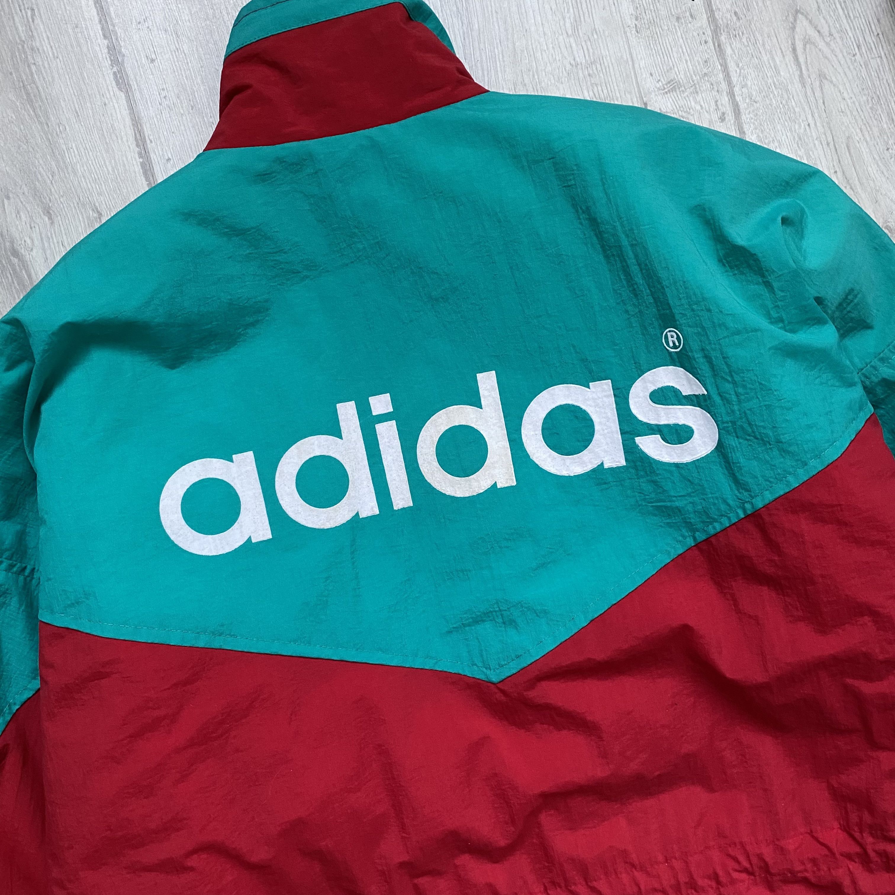 Adidas 🔥 Vintage 90s Adidas Puffer Long Jacket Winter Parka Coat Size US L / EU 52-54 / 3 - 3 Thumbnail