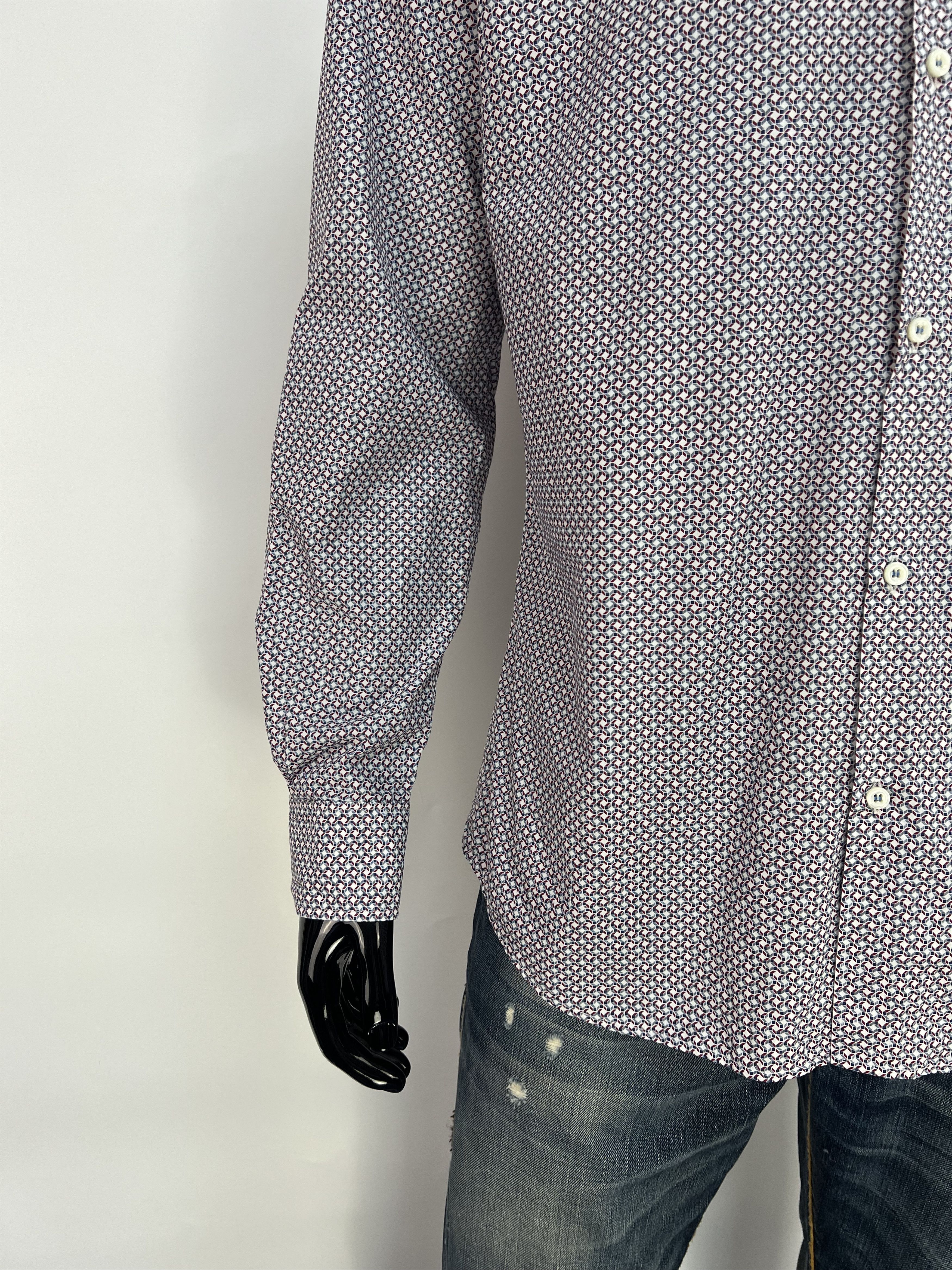 Dsquared2 Dsquared2 Long Sleeve Button Up Shirt Size 50 Size US M / EU 48-50 / 2 - 7 Thumbnail