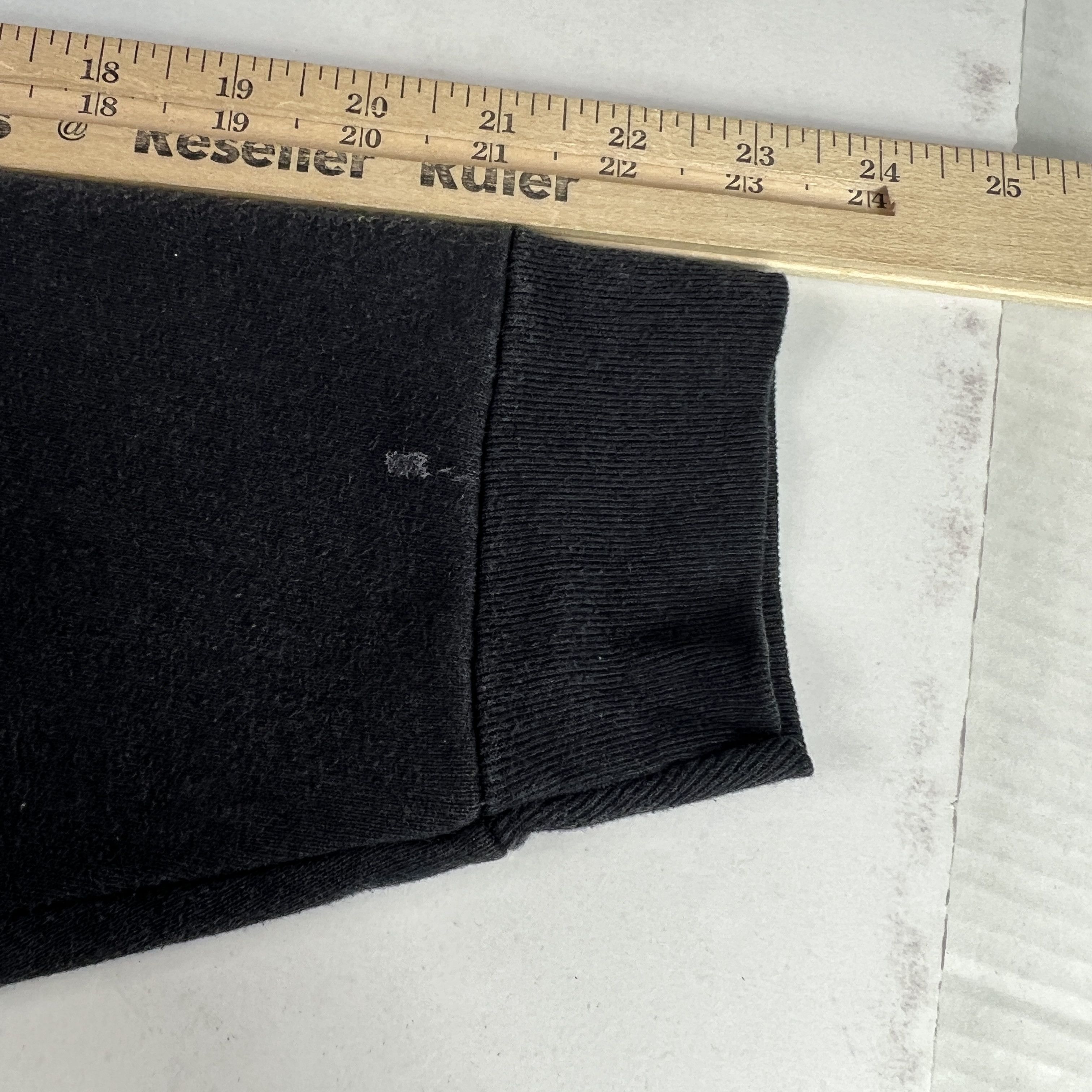 Other VTG 90s Nature Wolf Wolves Sweatshirt Black Faded Crewneck Size US L / EU 52-54 / 3 - 12 Thumbnail