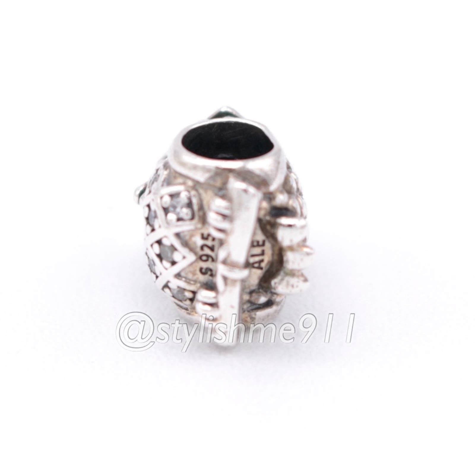 pandora Authentic Pandora Graduate Owl Charm with Blue Crystal Eyes Size ONE SIZE - 11 Thumbnail
