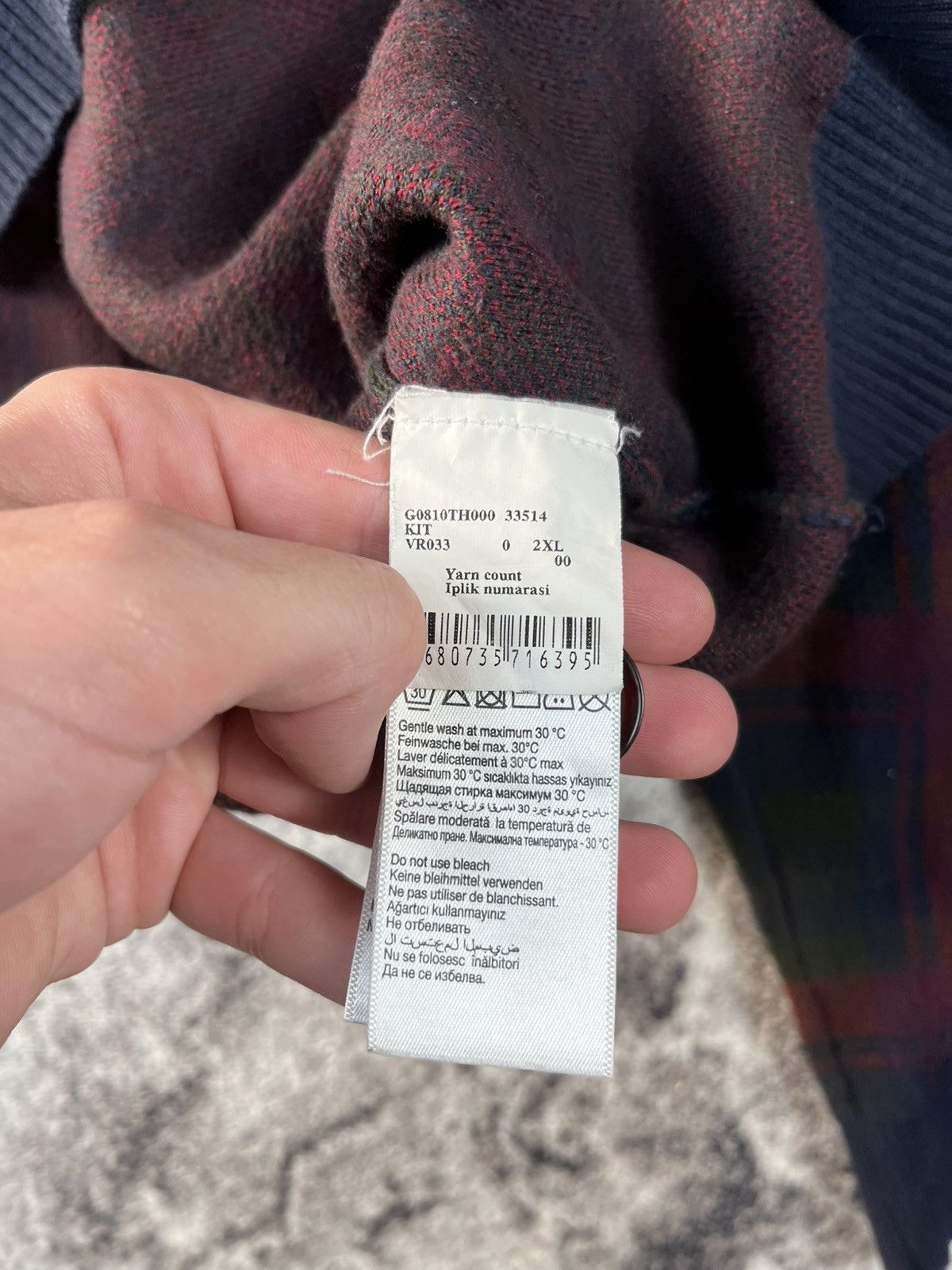 U.S. Polo Assn. US Polo Assn Shawl Collar Cardigan Plaid Logo XXL Size US XXL / EU 58 / 5 - 8 Thumbnail