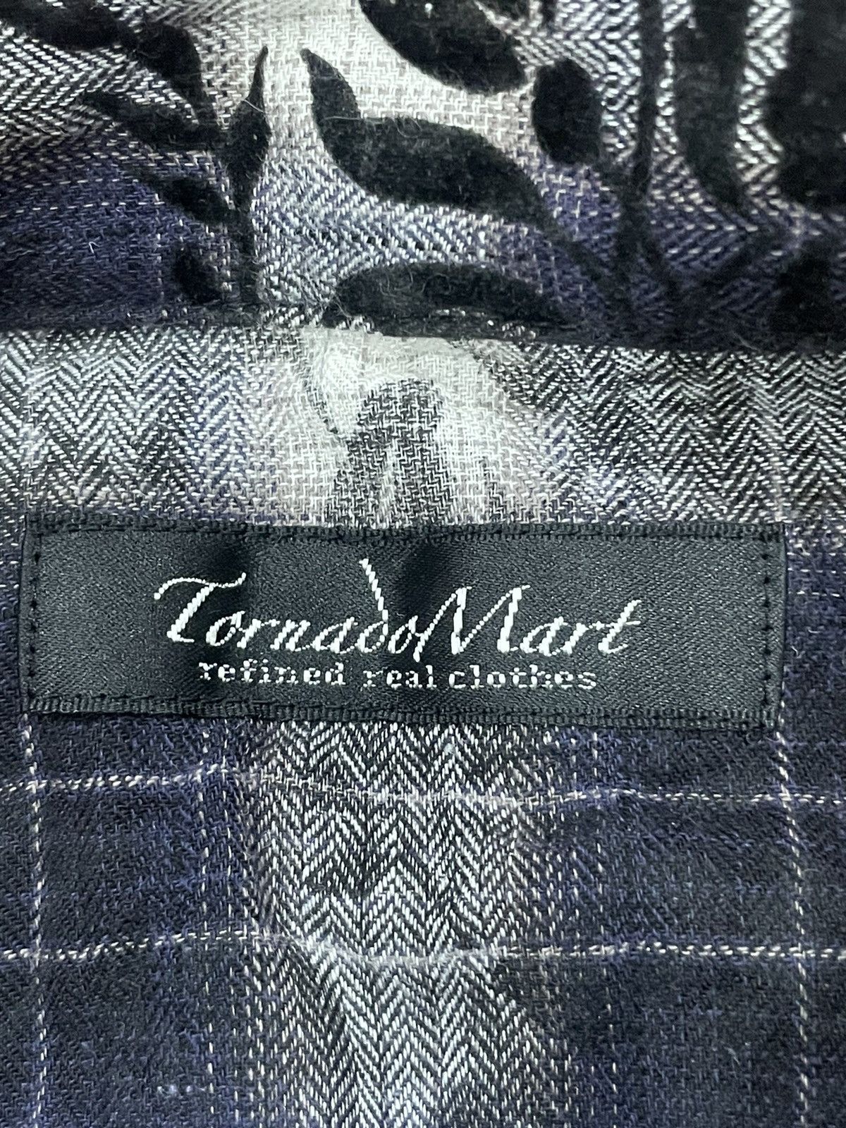 If Six Was Nine × Japanese Brand × Tornado Mart Tornado Mart Flower Printed Shirt Size US M / EU 48-50 / 2 - 6 Thumbnail