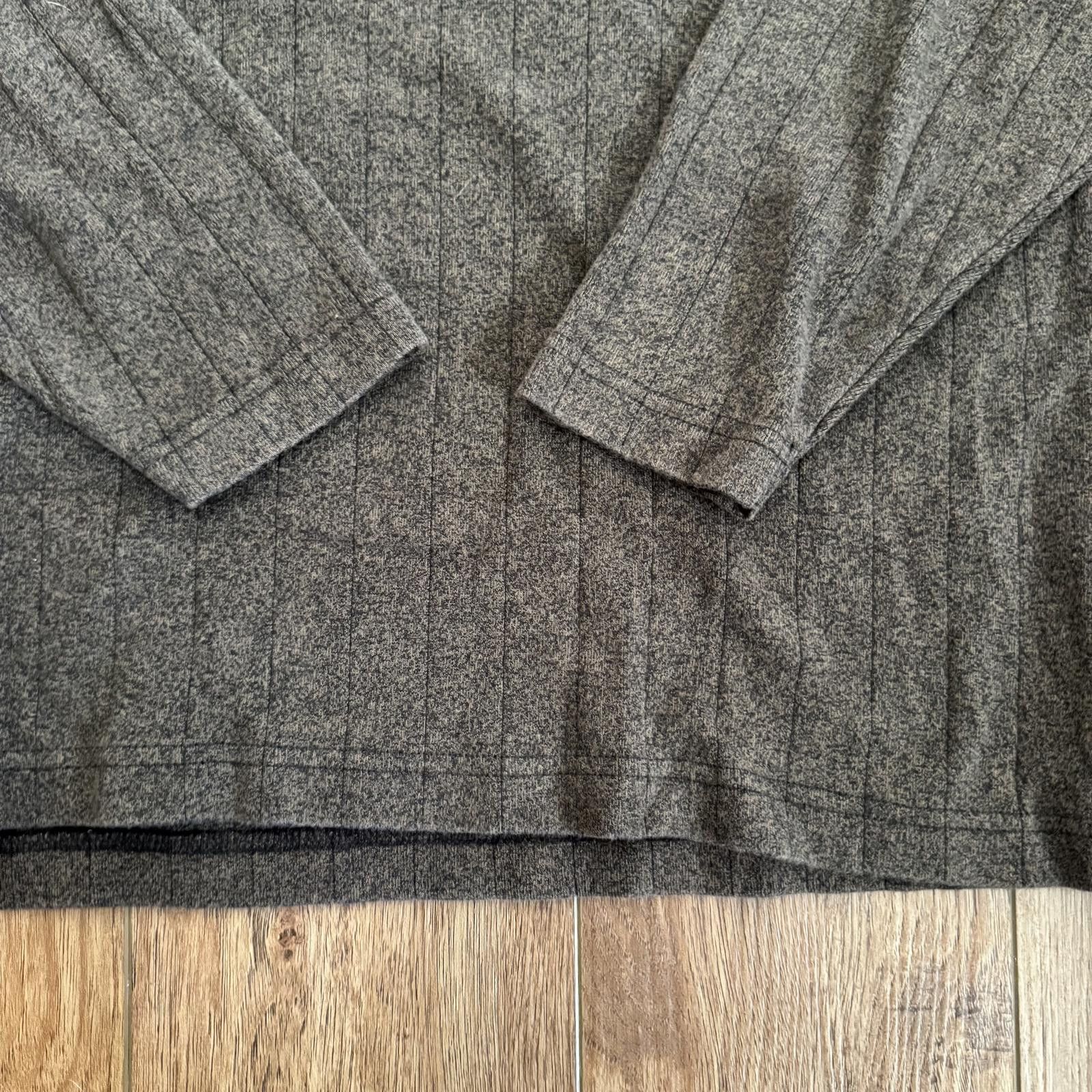 Haggar Vintage Y2K V-Neck Haggar Brown Striped Long Sleeve Size US M / EU 48-50 / 2 - 3 Thumbnail
