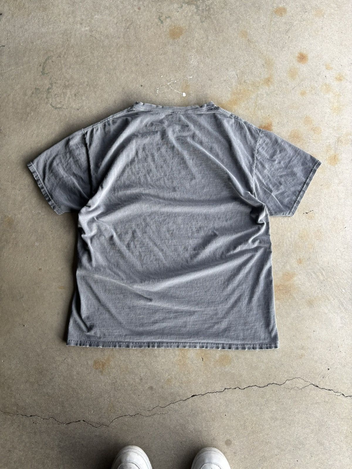 Other Metallica And Justice For All Faded Grey Distressed Band Tee Size US M / EU 48-50 / 2 - 2 Thumbnail