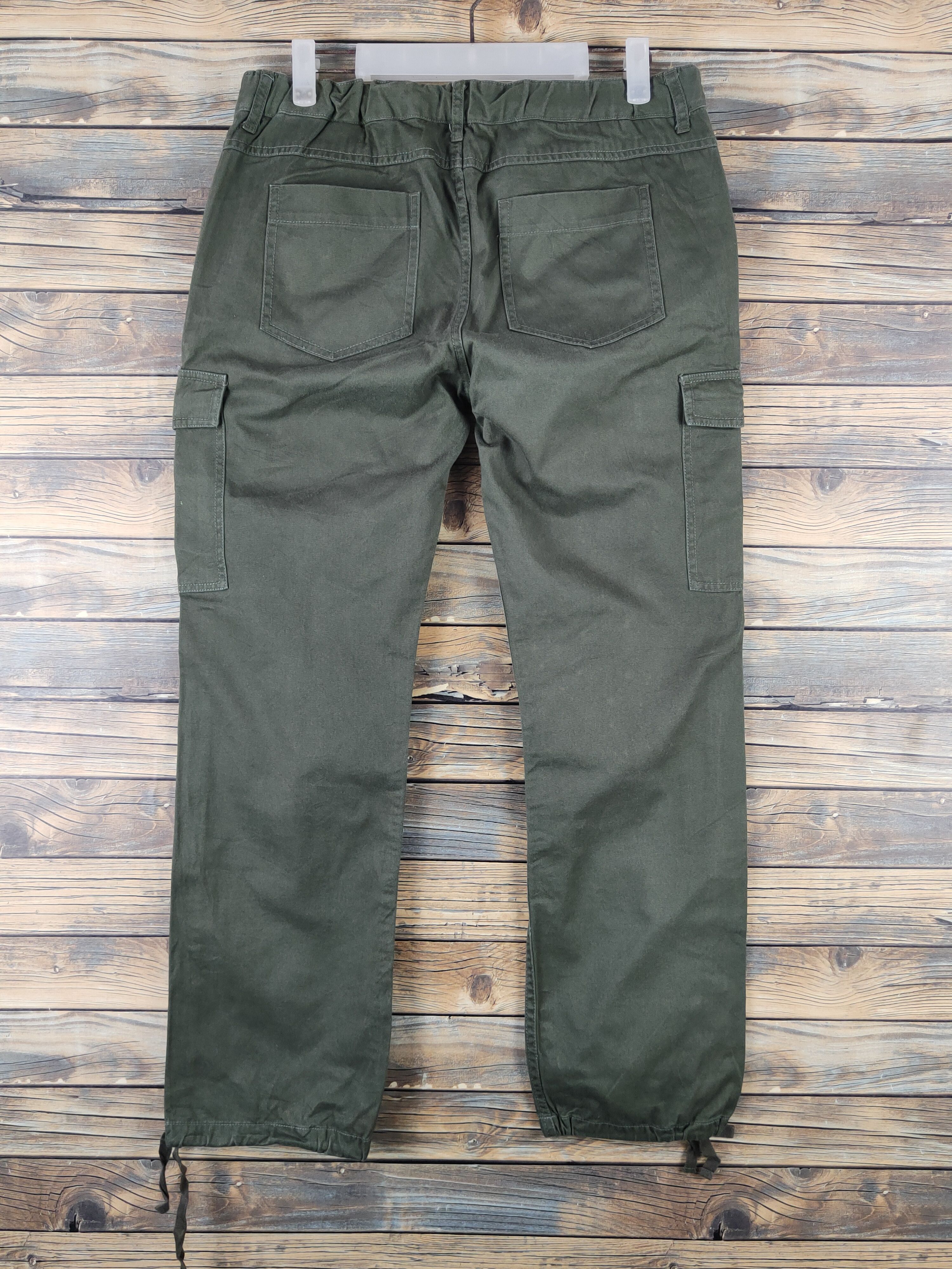 Japanese Brand DL Urban Now Green Multipocket Tactical Cargo Pants #1299 Size US 29 - 7 Thumbnail