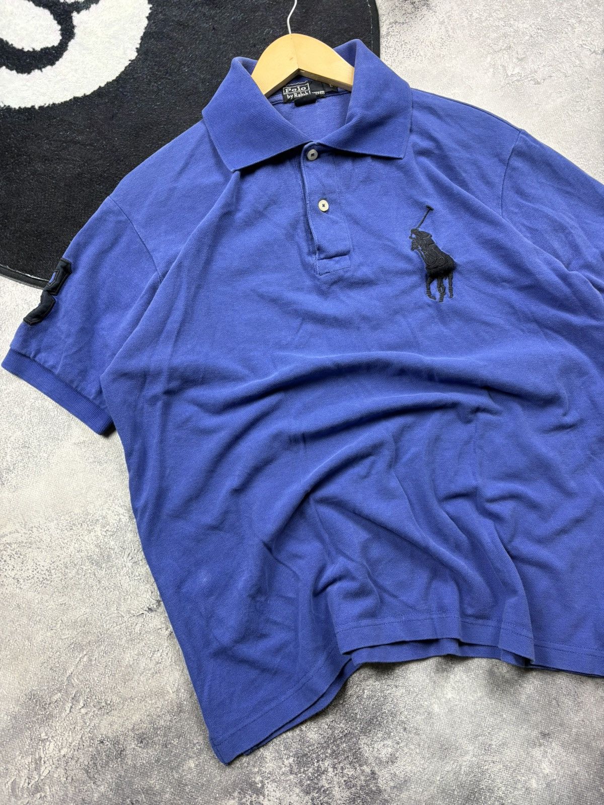 Polo Ralph Lauren POLO RALPH LAUREN Vintage Big Pony 3 Polo Tshirt Streetwear Size US L / EU 52-54 / 3 - 3 Thumbnail