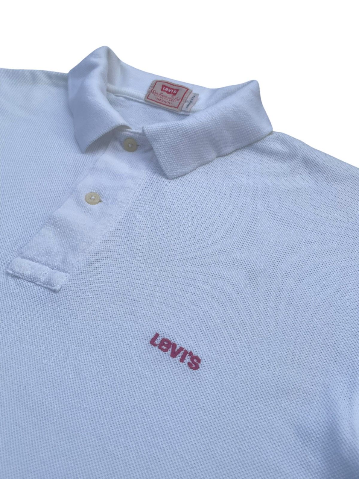 Levi's Vintage Levis Polo Tshirt Size US M / EU 48-50 / 2 - 3 Thumbnail
