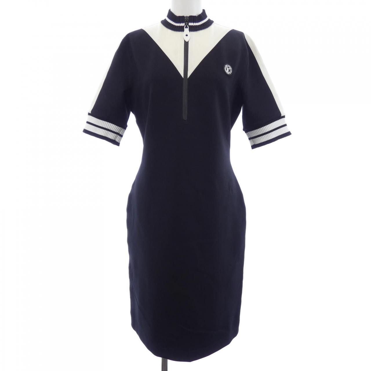 Louis Vuitton Louis Vuitton Louis Vuitton Dress Textile Dresses FRDS62G72 DUTY FREE for USA Size ONE SIZE - 1 Thumbnail