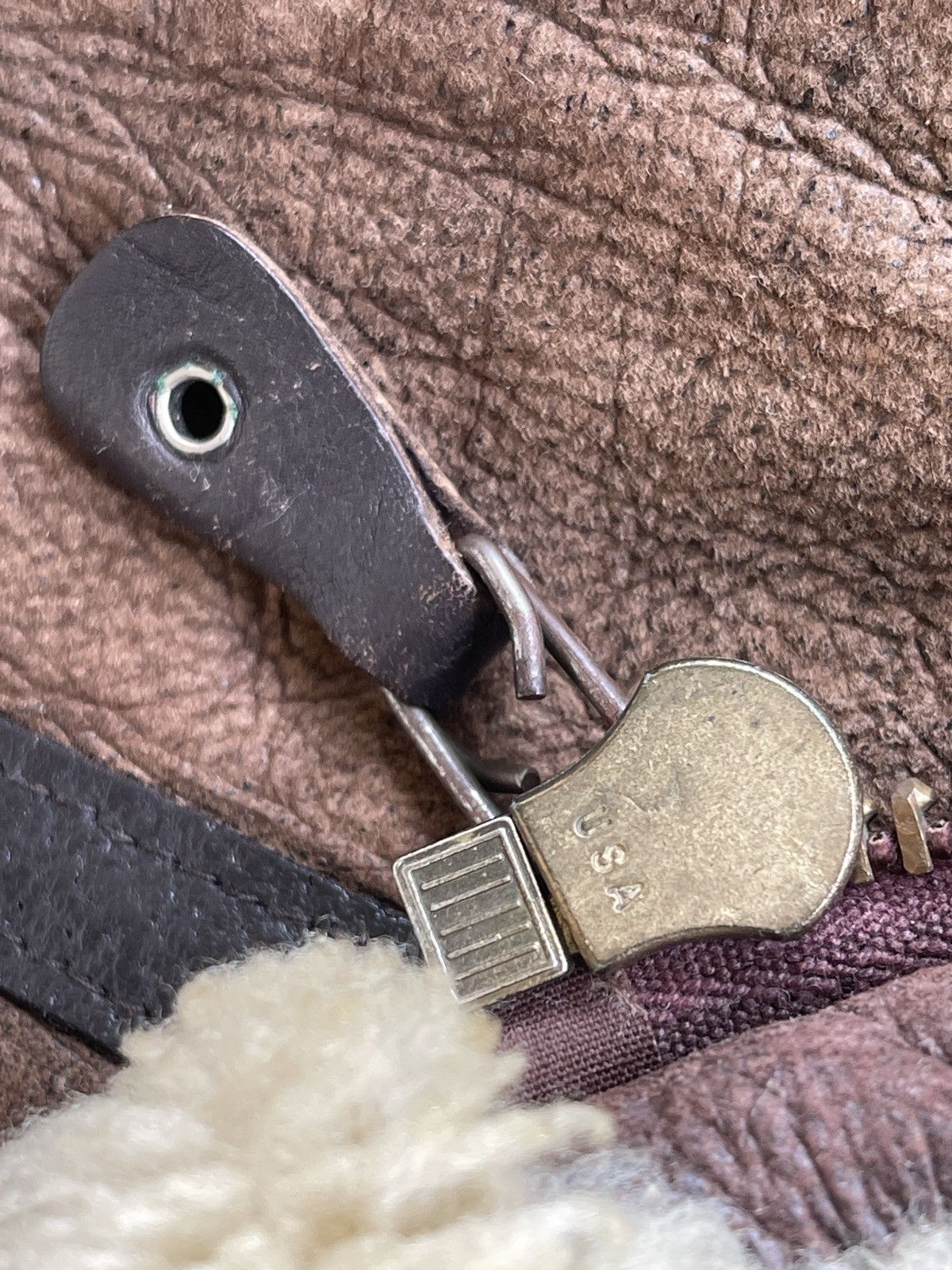 Avirex Avirex Type B-3 Sheepskin Shearling Jacket (size 38) Size US M / EU 48-50 / 2 - 22 Thumbnail