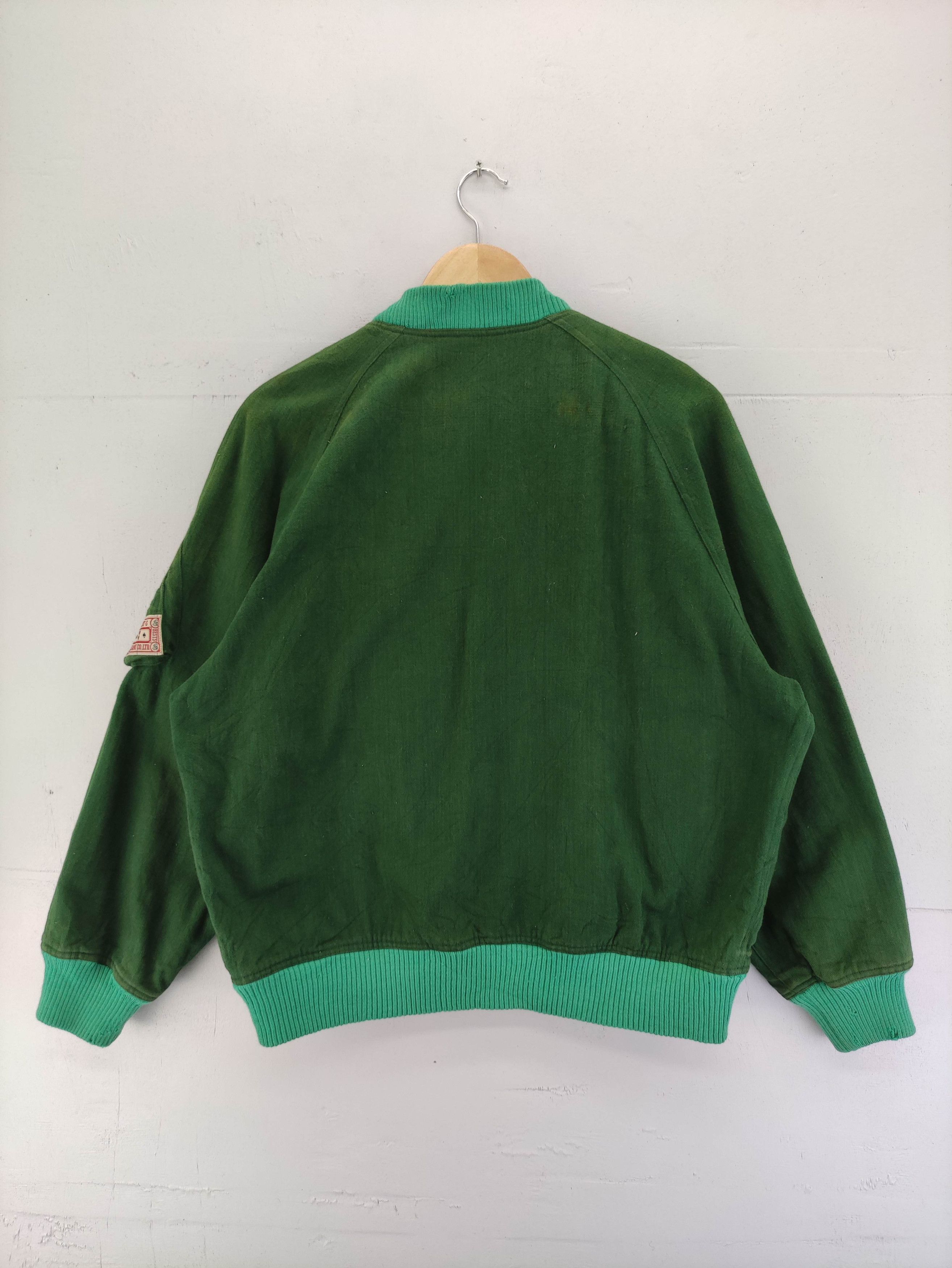 Japanese Brand Vintage Best.S By Isamu Varsity Bomber Jacket Zipper Size US L / EU 52-54 / 3 - 12 Thumbnail