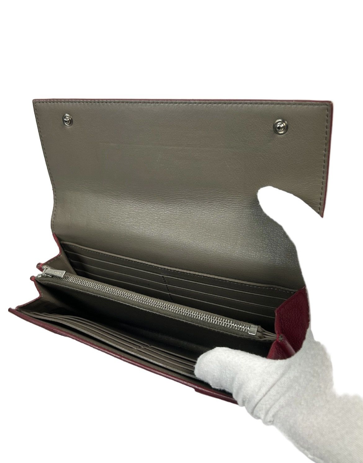 Celine Celine Multifunctional Flap Long Wallet Size ONE SIZE - 4 Thumbnail