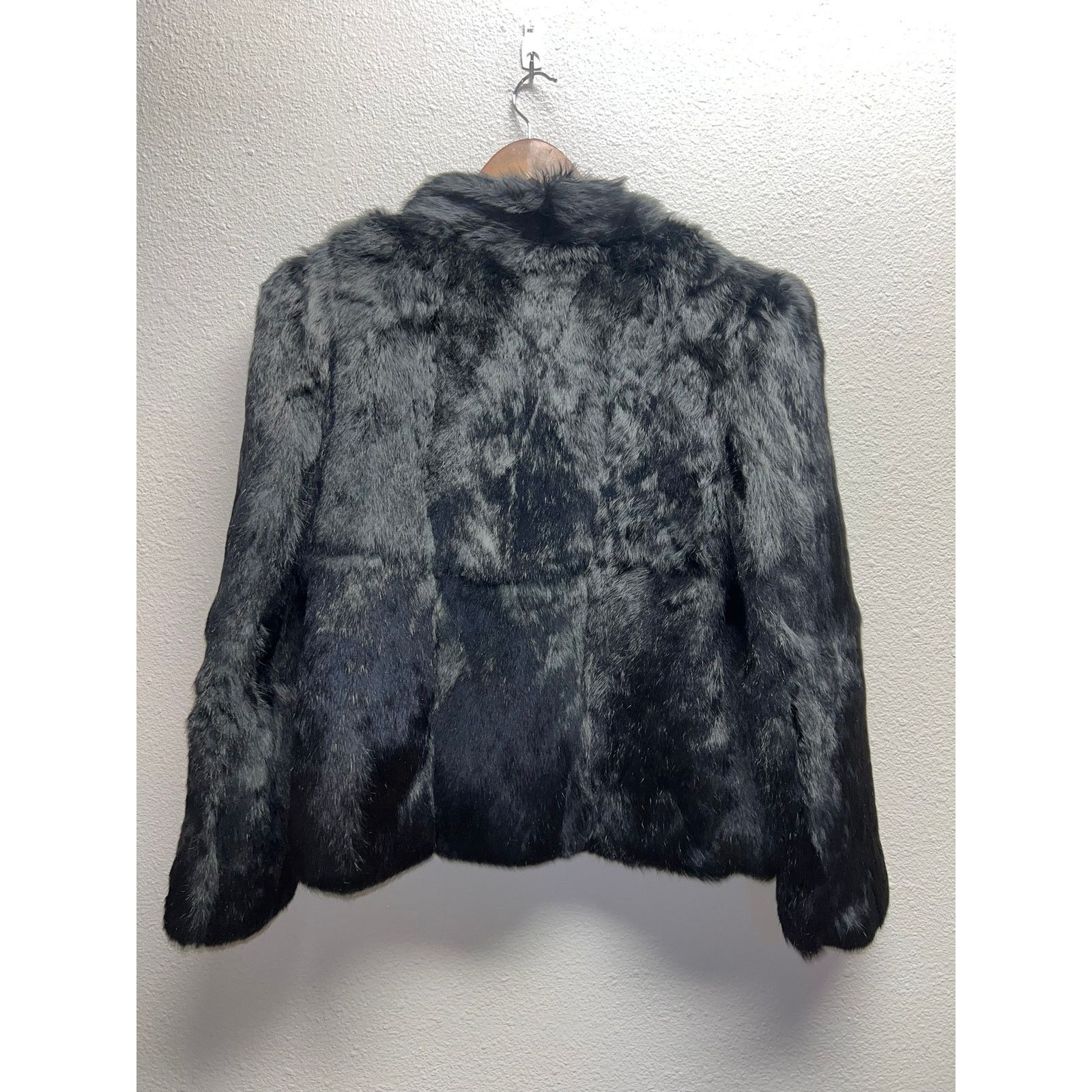 Vintage Vintage Ada Rabbit Fur Coat Black Dyed Montreal VTG Medium Size M / US 6-8 / IT 42-44 - 11 Thumbnail