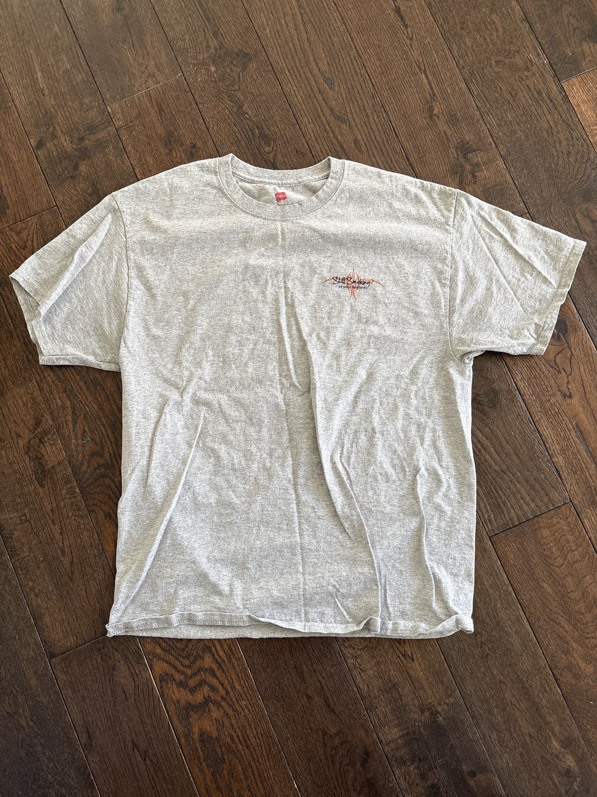 Hanes Vintage still smoking shirt Size US L / EU 52-54 / 3 - 1 Thumbnail