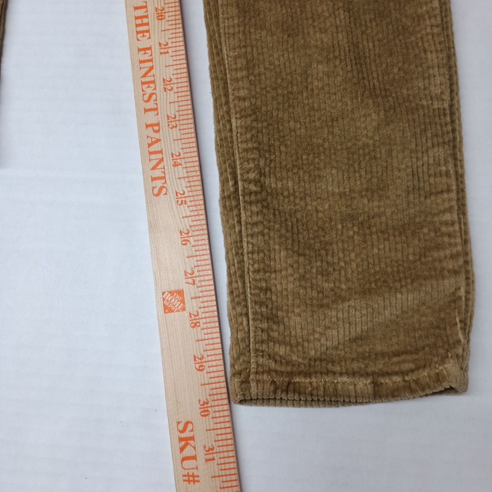 Levi's Levis 721 Corduroy Pants Womens 30x30 Brown Skinny IRREGULAR Size 30" / US 8 / IT 44 - 10 Thumbnail