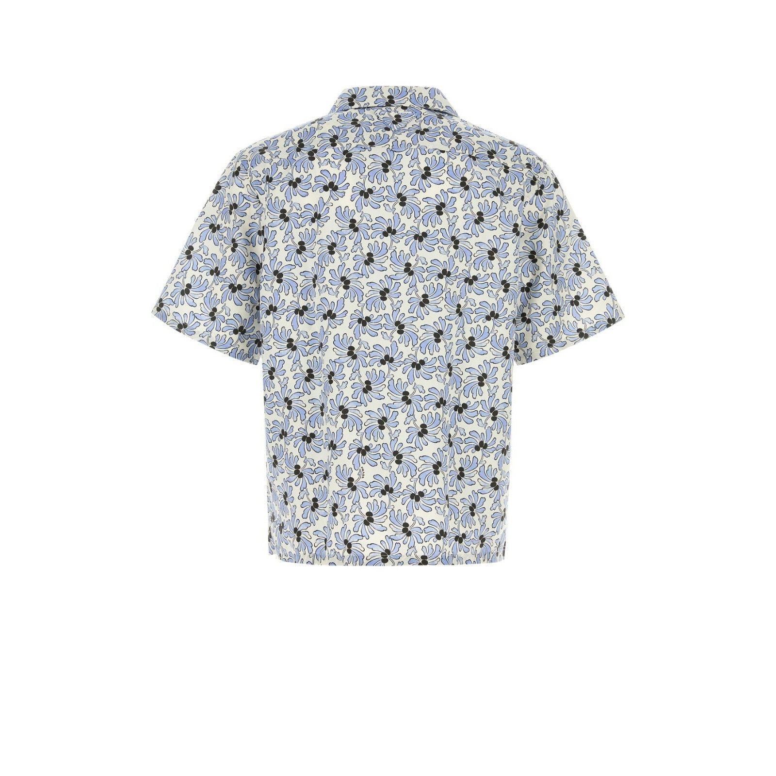 Prada PRADA Multicolor Poplin Shirt New & Authentic (Men's size:M; Size US M / EU 48-50 / 2 - 2 Thumbnail